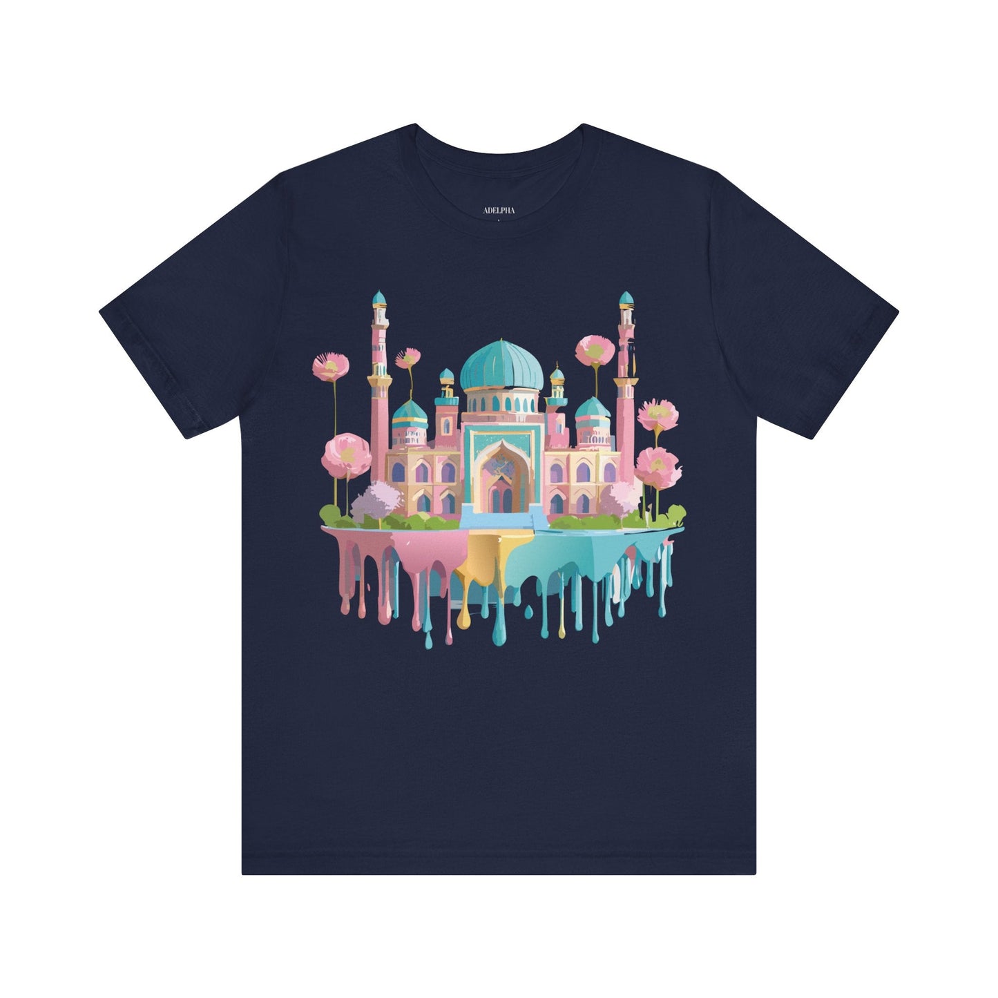 Adelpha Unisex Graphic Tee Vintage Inspired Artwork Tashkent Tourist Shirt Travel Style
