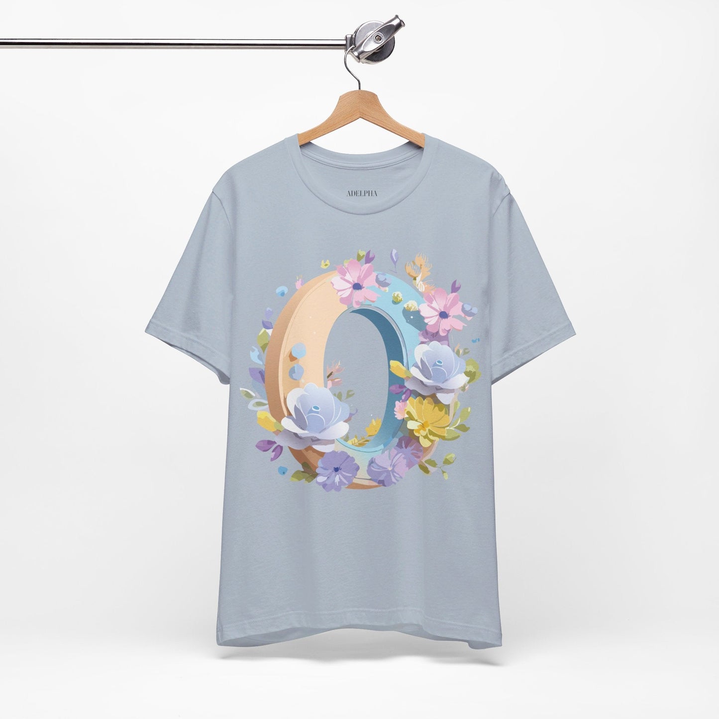 Unisex Jersey Short Sleeve Letter O Shirt Graphic Tee By Adelpha Premium Vintage Inspired Artwork