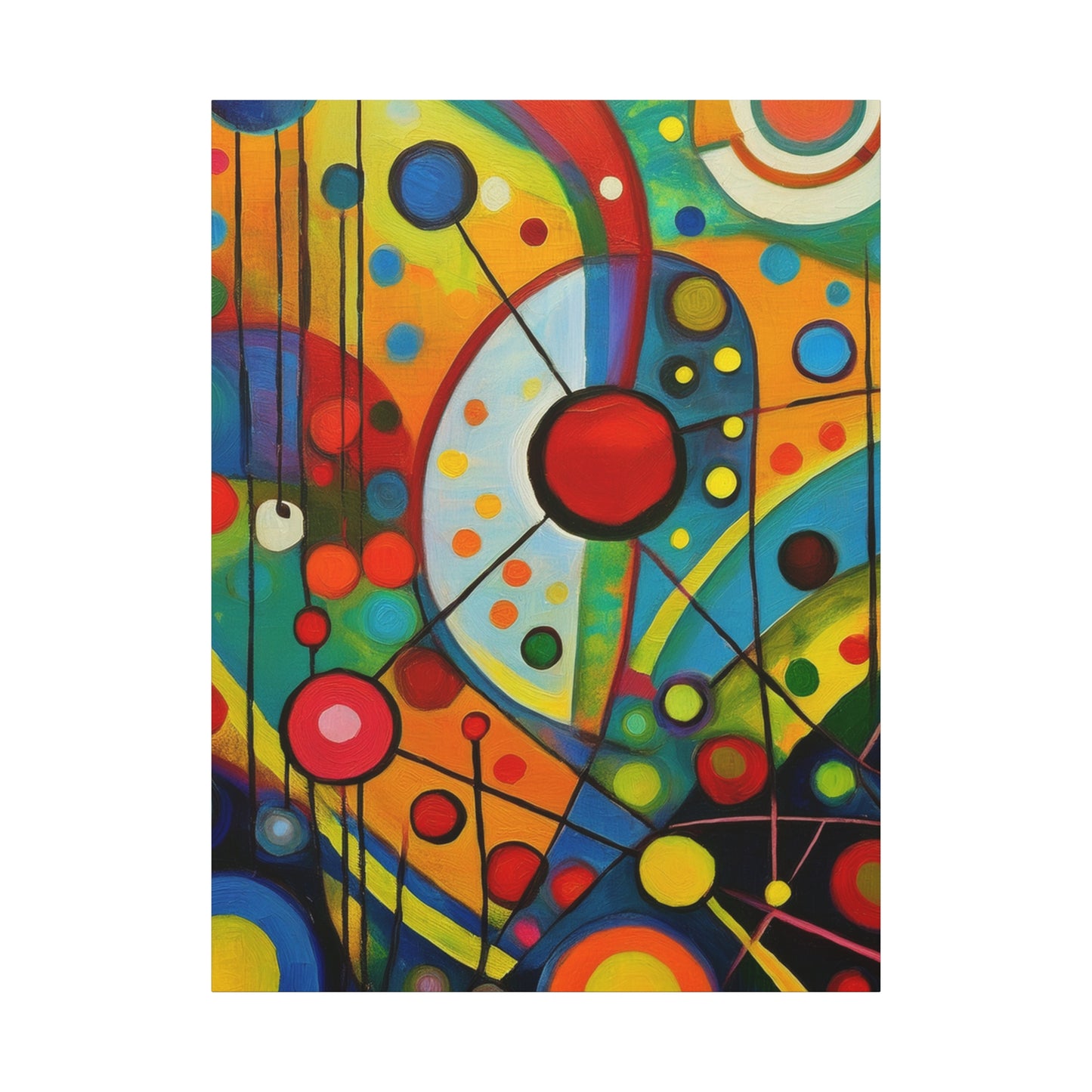 Abstract Oil Painting Print Canvas 20x24,20x30,24x30 24x32,24x36,30x40 32x48,36x48,40x60 Pine-Wood Inner Frame ABS-137