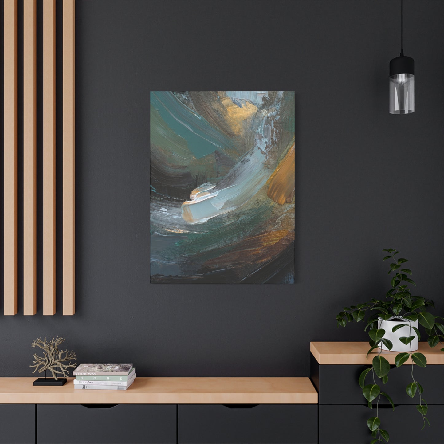 Abstract Oil Painting Print Canvas 20x24,20x30,24x30 24x32,24x36,30x40 32x48,36x48,40x60 Pine-Wood Inner Frame ABS-79