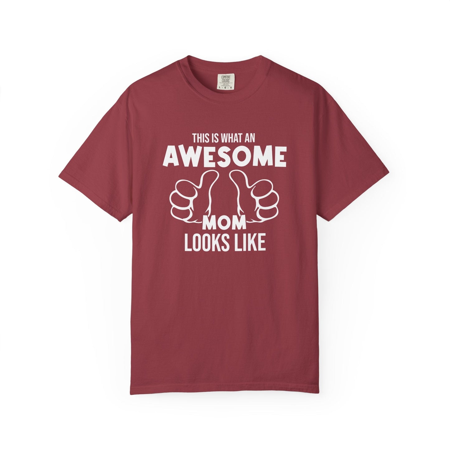 Mom T-shirt Mother's Day Mama Tee Unisex Comfort Colors Garment-Dyed Cotton h25