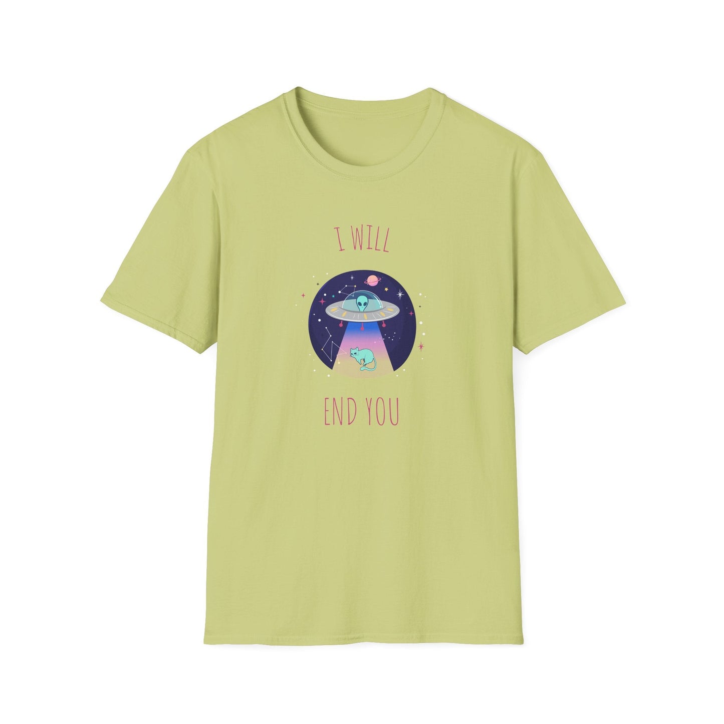 Funny T Shirts UFO Tees Funny Aliens Shirt