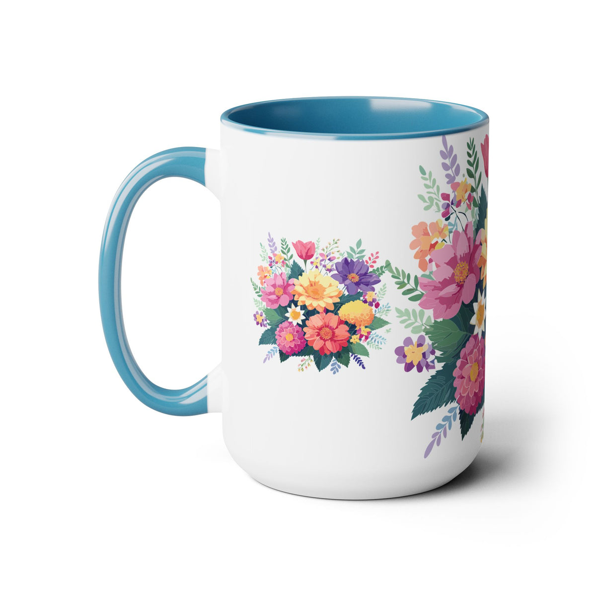 Floral Mug, Floral Cup