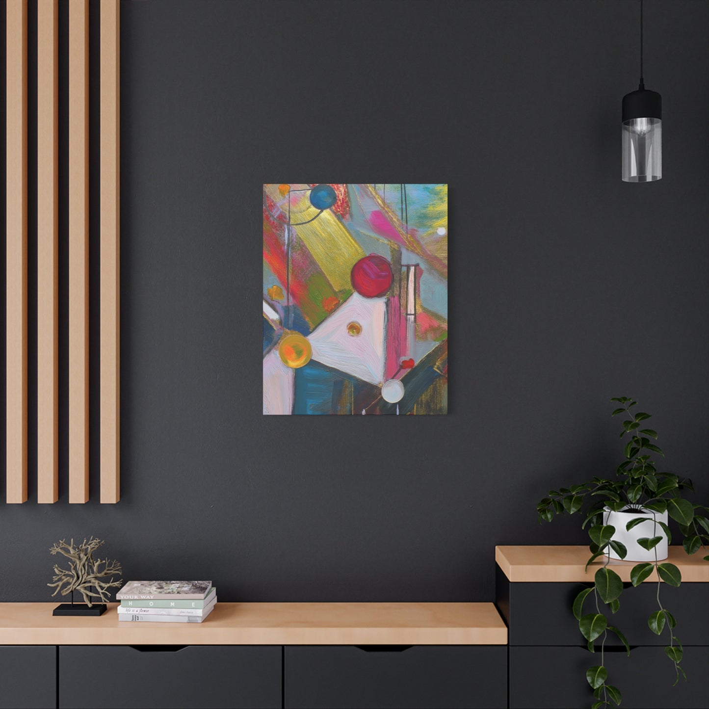 Abstract Oil Painting Print Canvas 20x24,20x30,24x30 24x32,24x36,30x40 32x48,36x48,40x60 Pine-Wood Inner Frame ABS-167