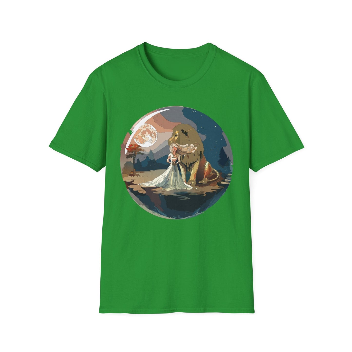 Womens Graphic T Shirt Art Design Unisex Softstyle 64000 Gildan Short Sleeve Tee
