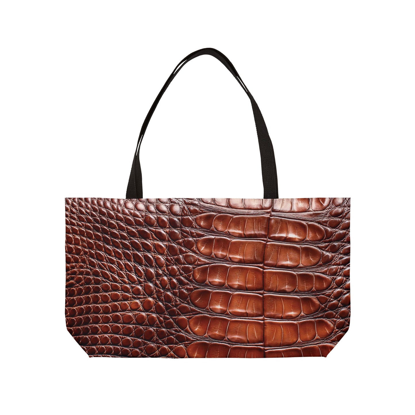 Leather Print Big Bag High-Quality 100% Spun Poly 24x13 Canvas Art Bag L-13