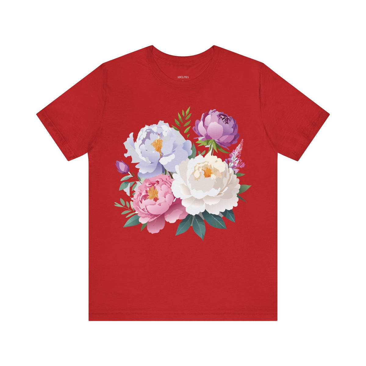 Floral Graphic Tee Shirt - Bella+Canvas Unisex 100 Cotton 27
