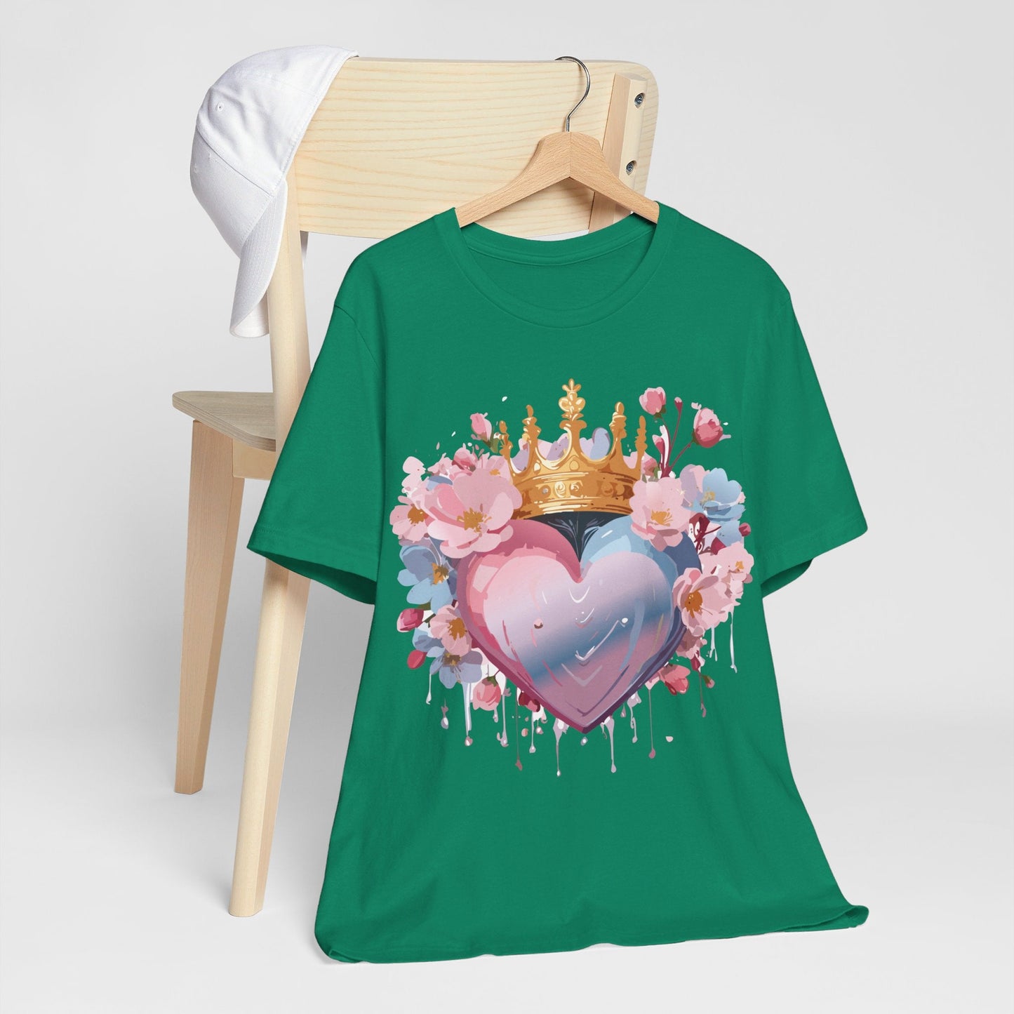 Valentine Graphic Tee Unisex Vintage Inspired Art From Adelpha Premium Jersey Short Sleeve Shirt