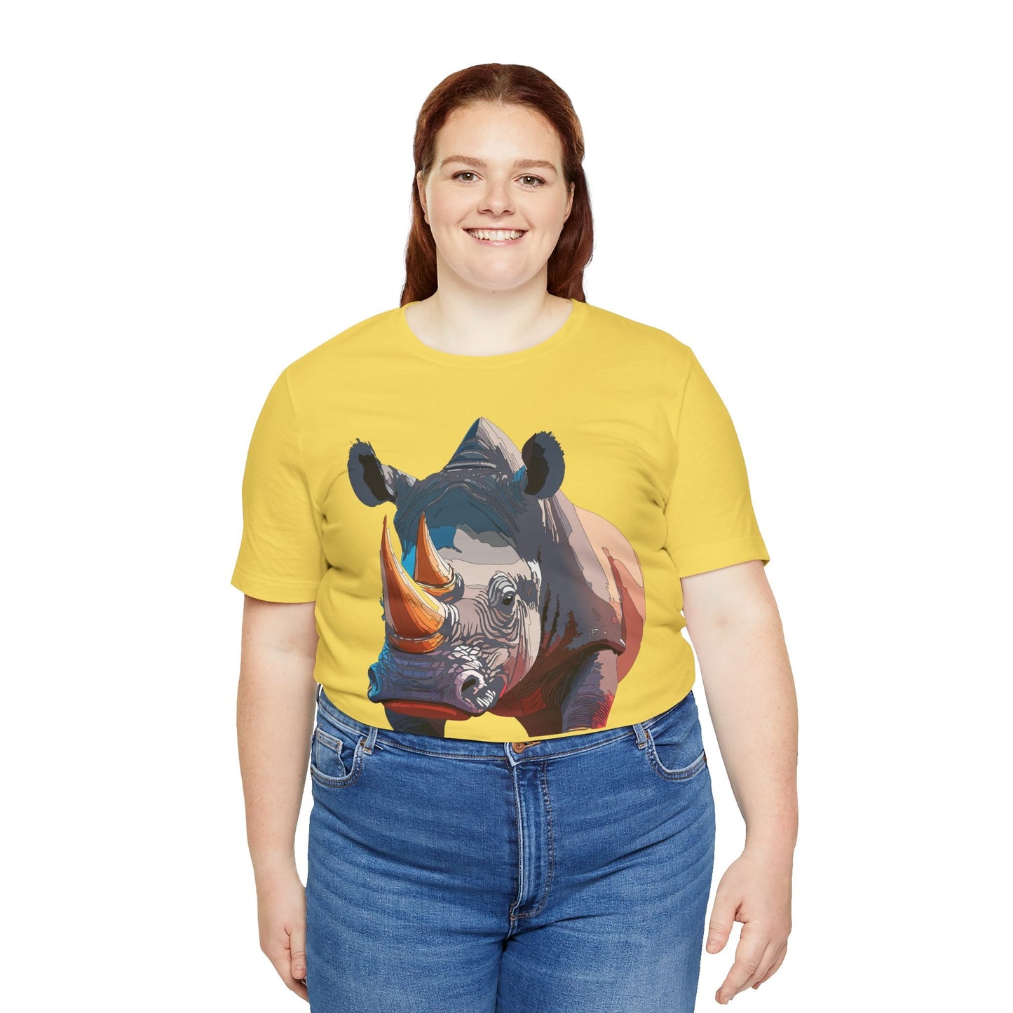 Unisex Animal Shirt Tee With Art Design Wild Animals Gildan Softstyle 64000 Graphic Tee