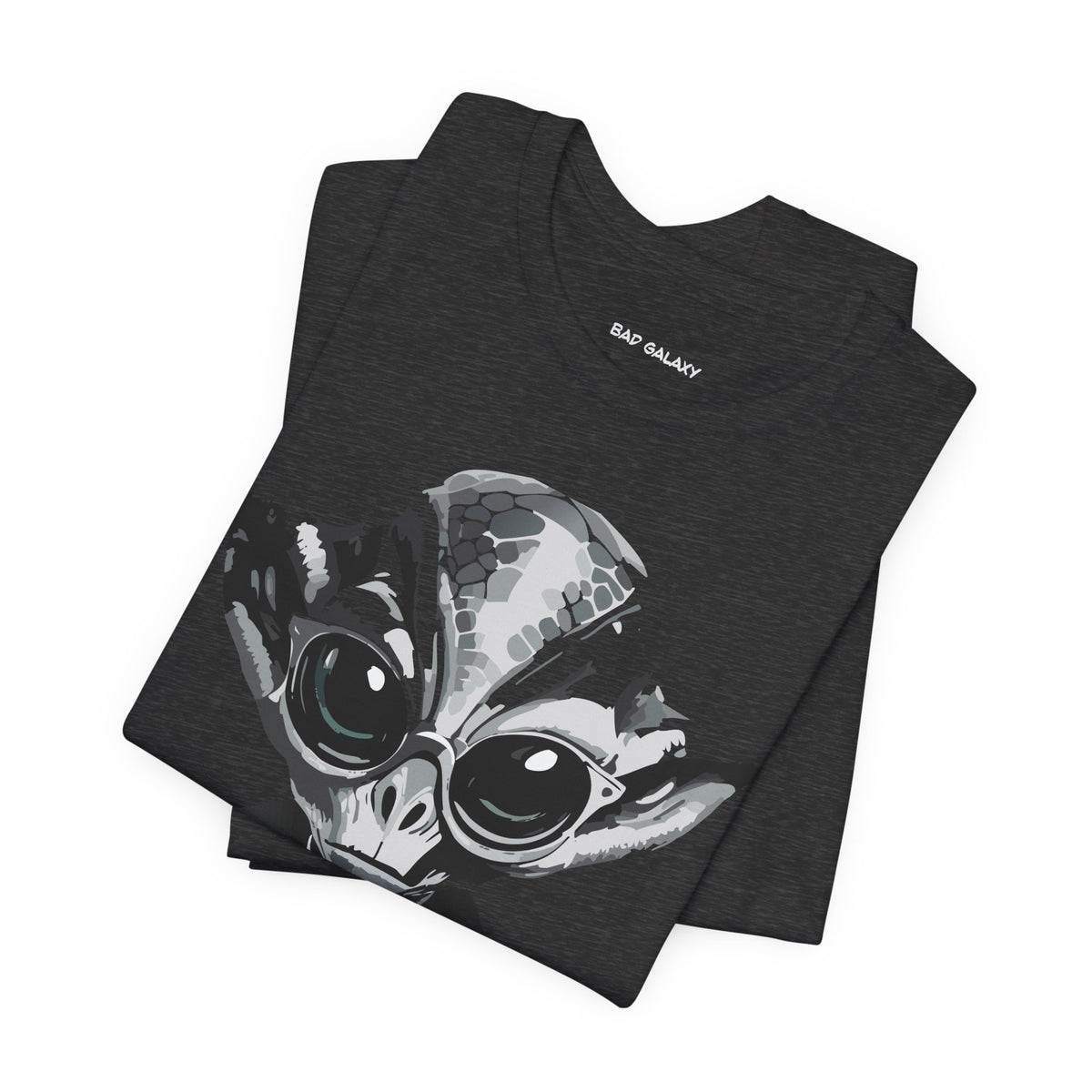 Alien Graphic Unisex Cotton Bella+Canvas Tee with Art Design b77