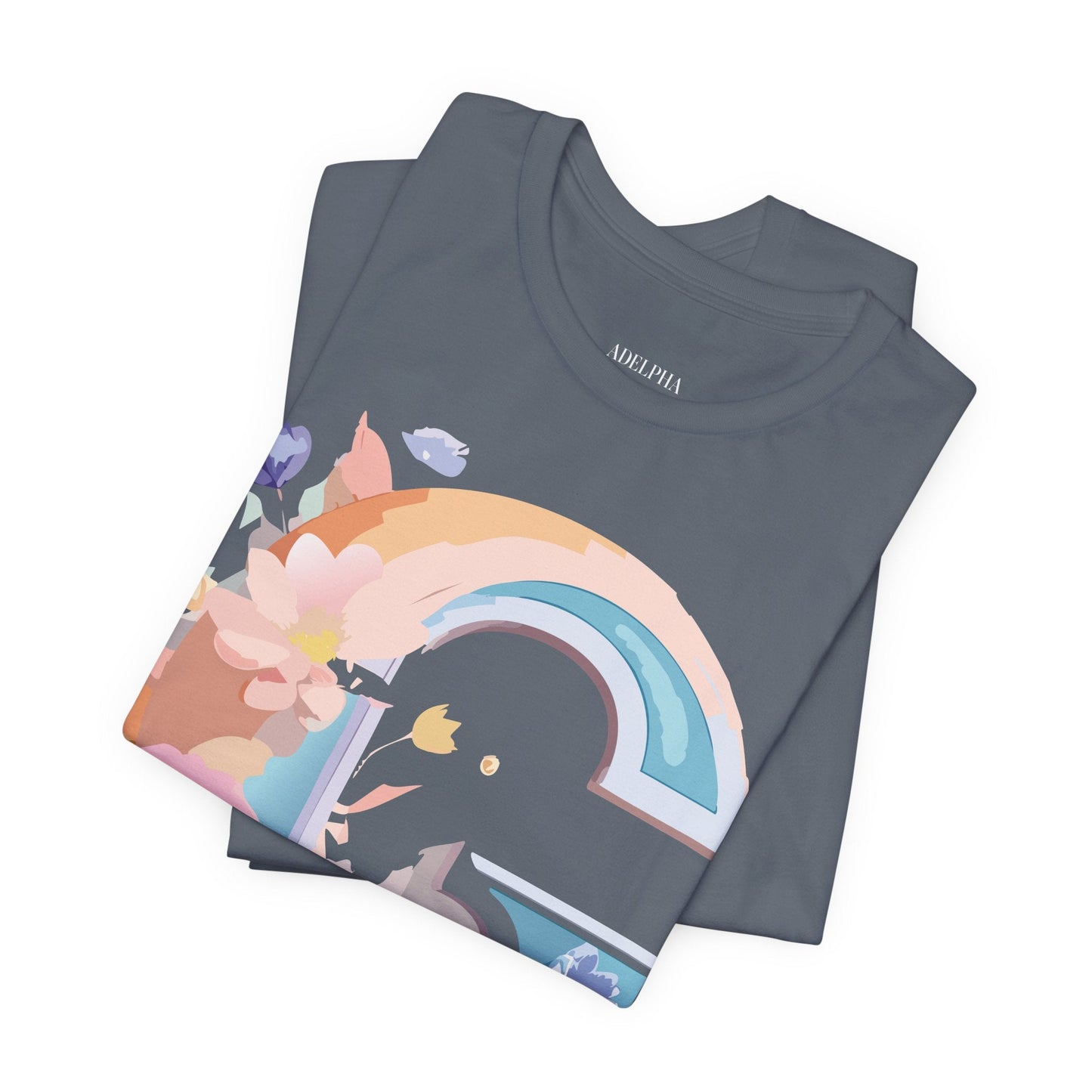 Letter G  Graphic Tee Unisex Short Sleeve Vintage Inspired Artwork Print