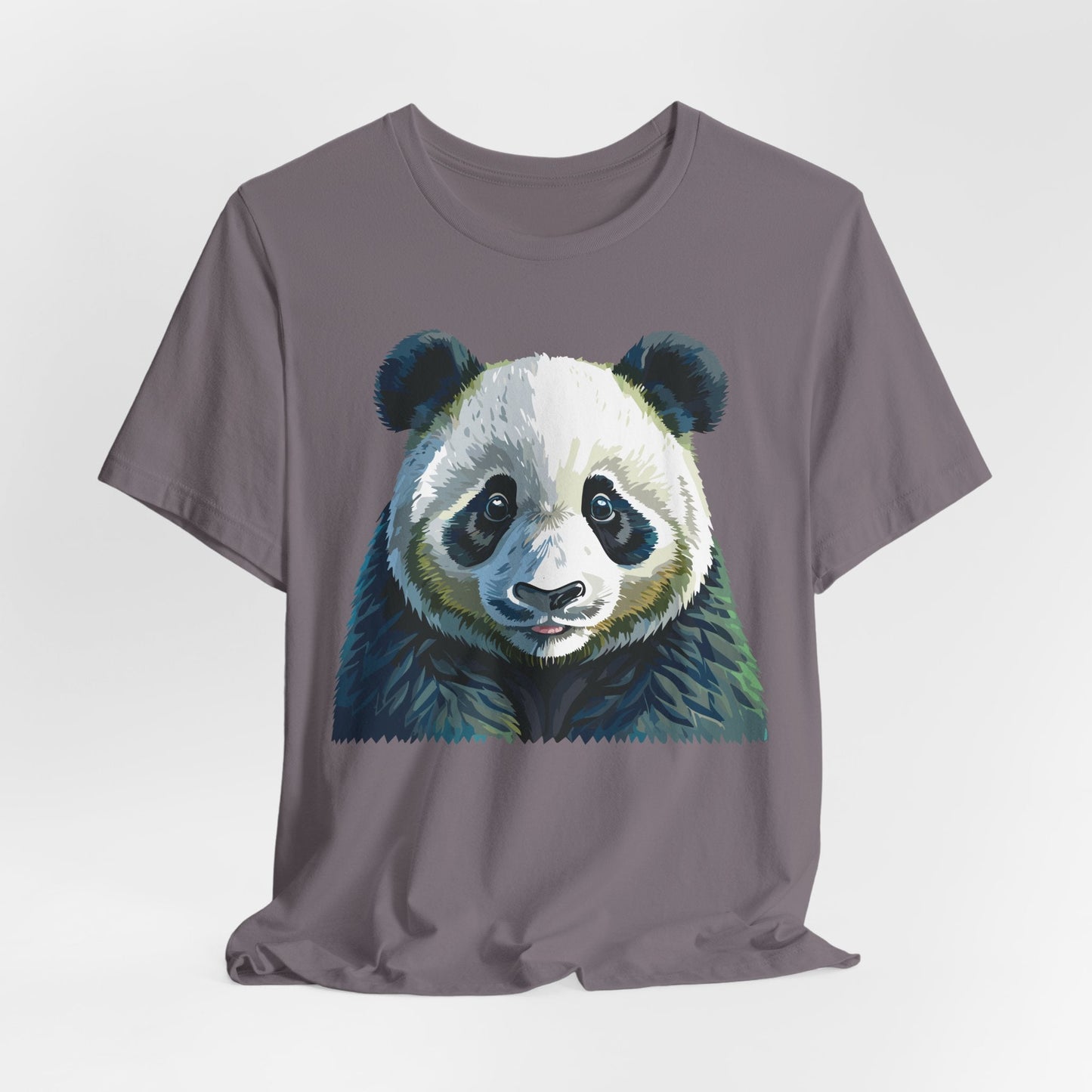 Unisex Animal Graphic Tee Shirt With Wild Animals Art Design Gildan Softstyle 64000