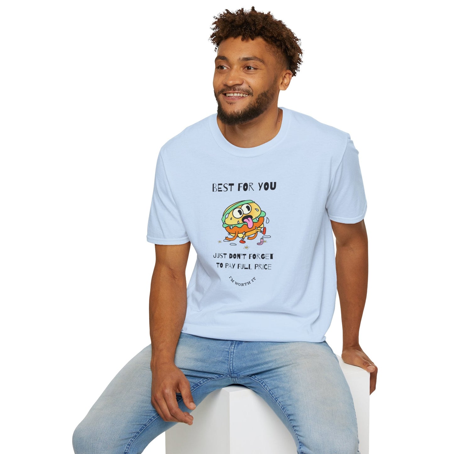 Funny Food T Shirts Unisex Softstyle Tee Gildan 64000 100 Percent Ring Spun Cotton Comfortable Graphic Tee