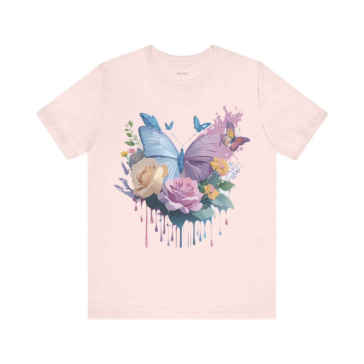 Butterfly Graphic Tee Unisex Jersey Short Sleeve Shirt Adelpha Art Design