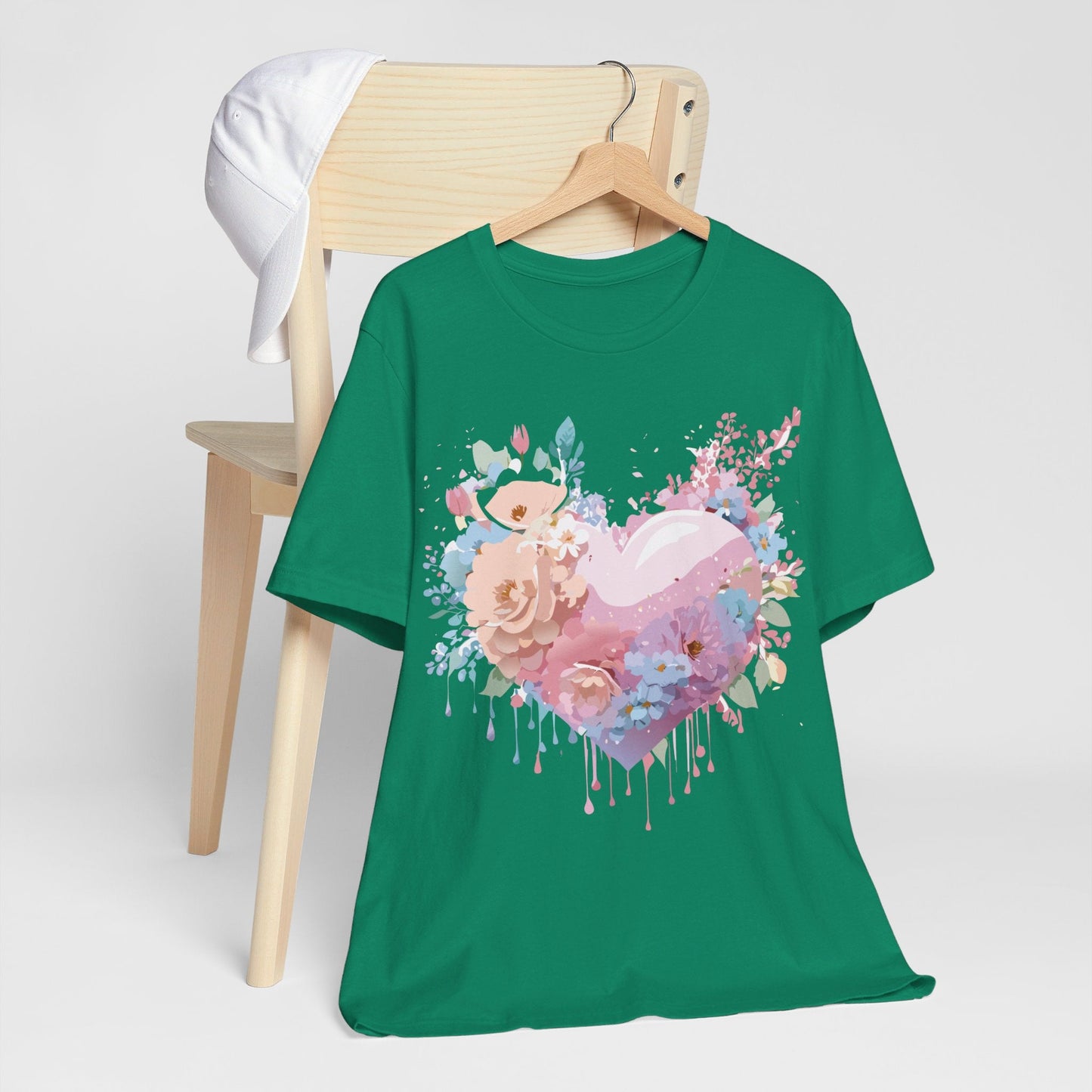 Adelpha Unisex Graphic Tee Valentine Shirts Vintage Inspired Artwork Short Sleeve Jersey