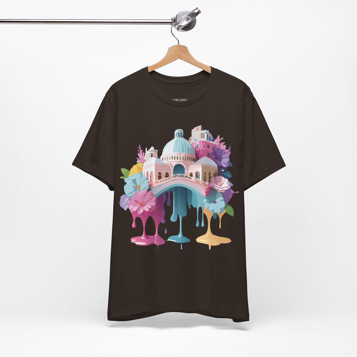 Graphic Unisex Cotton Bella+Canvas Tee Shirt with Venice