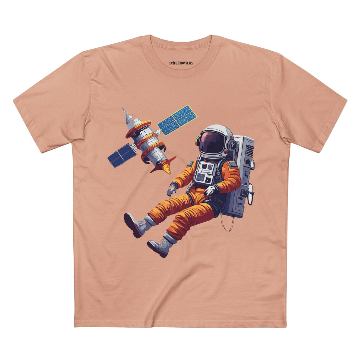 Cosmos Astronaut Graphic Tee Staple Unisex 100 Cotton Tee Shirt - CS-37