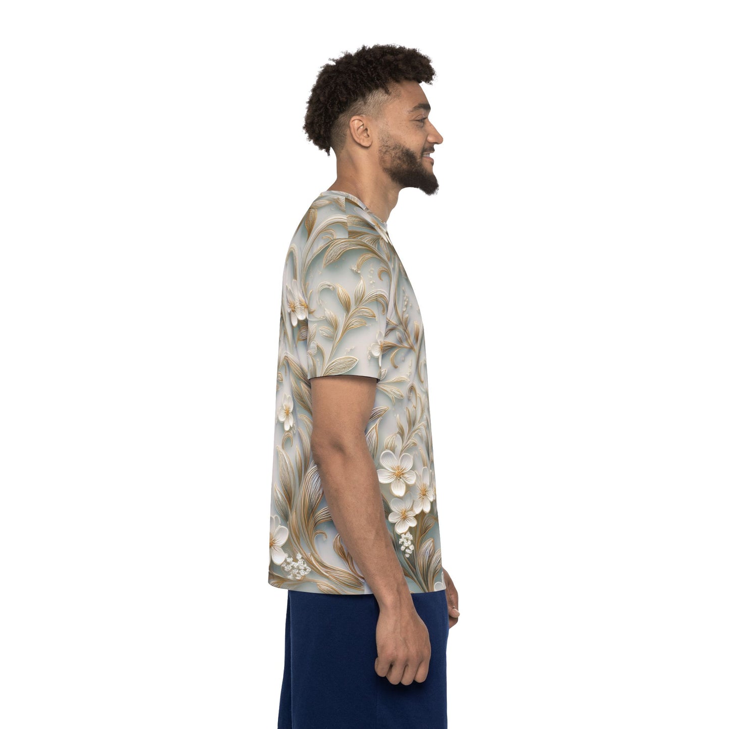 Unisex Floral Shirt, Floral Tee Shirt, Floral T-Shirt, T Shirt with Flowers 16