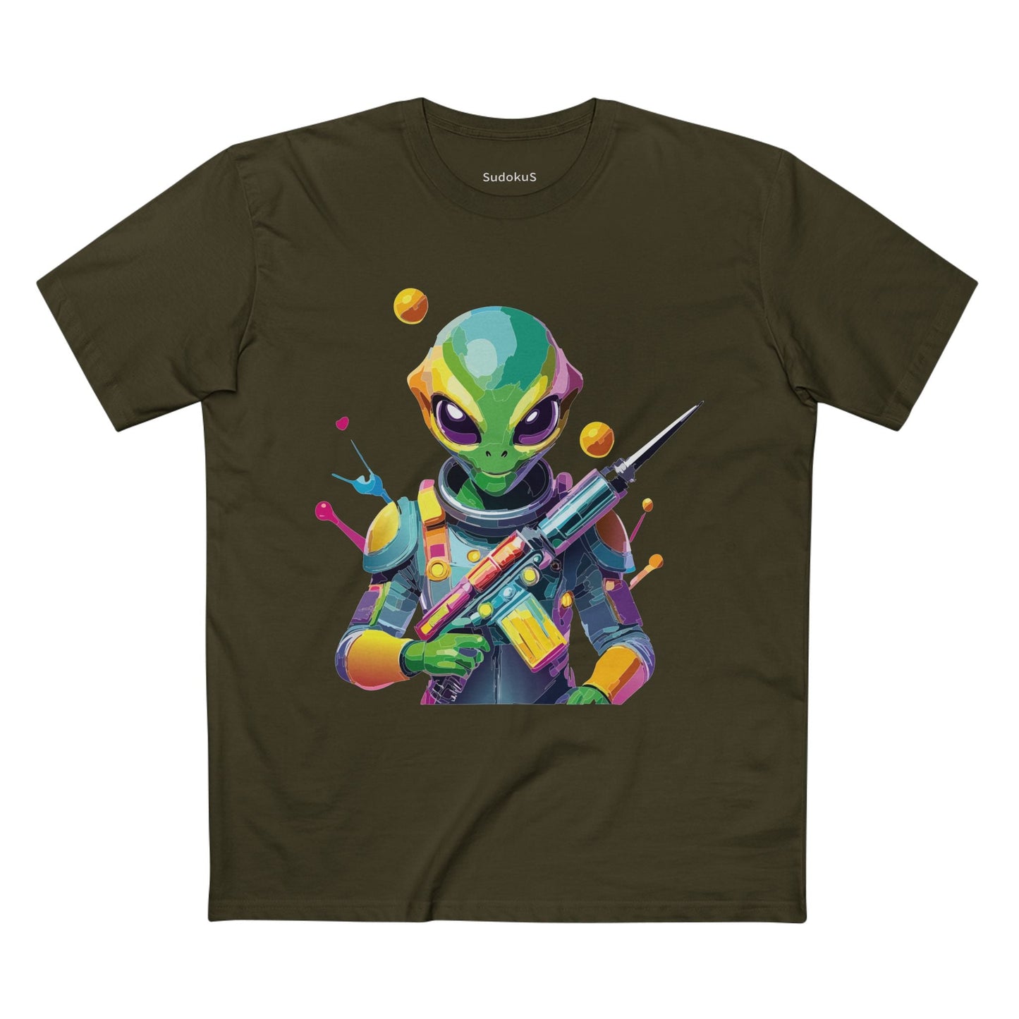 Aliens Graphic Unisex 100 Cotton Staple Tee 59