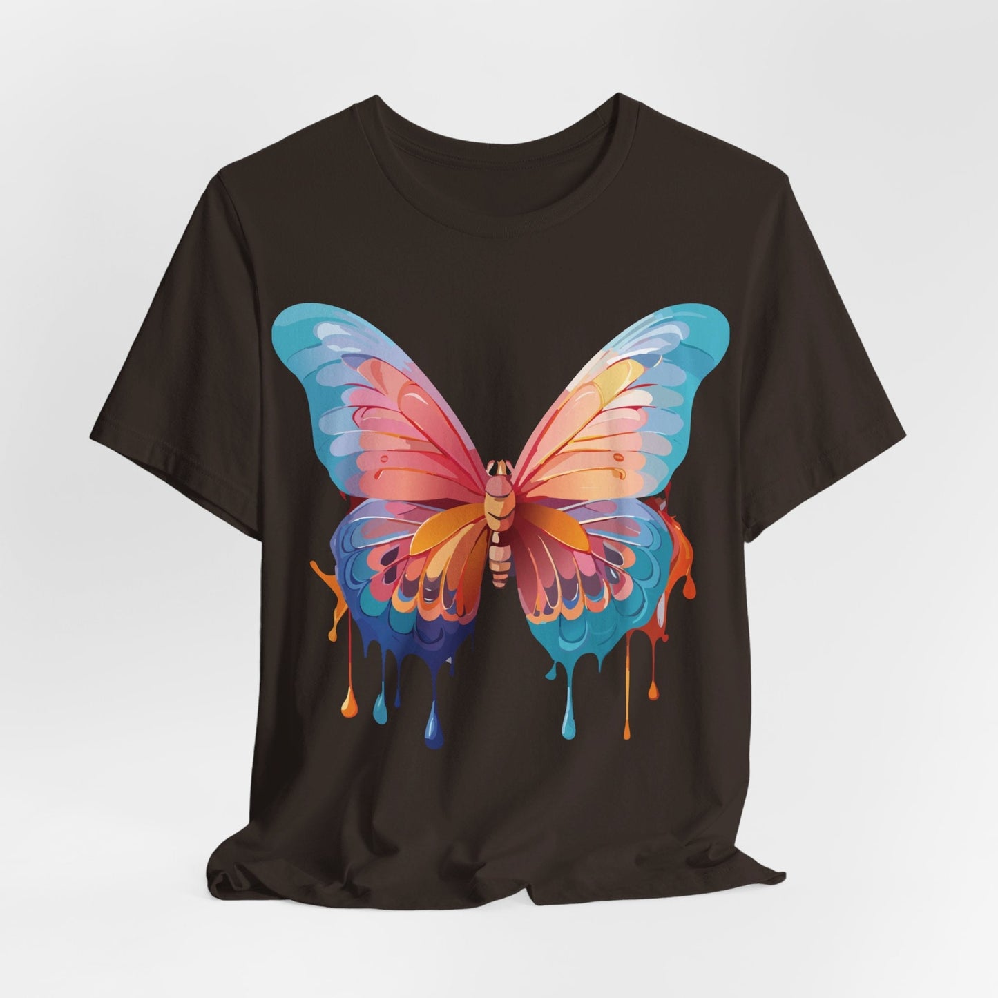 Butterfly Graphic Tee Adelpha Unisex Short Sleeve Design Tee