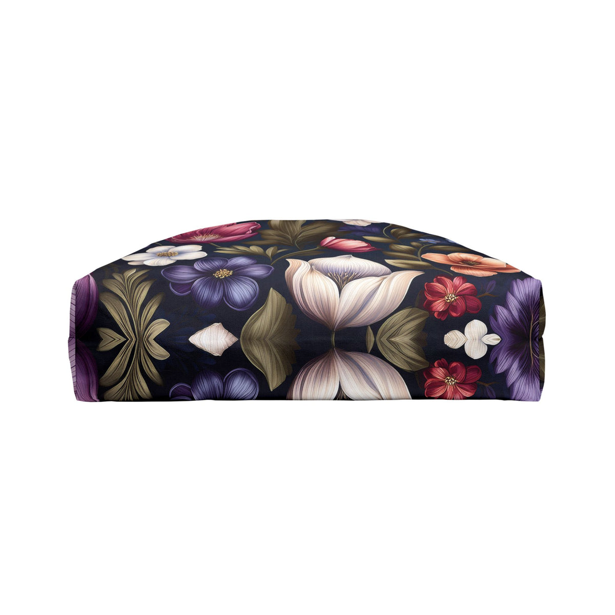 Floral Print Poly Canvas Weekender Bag 12