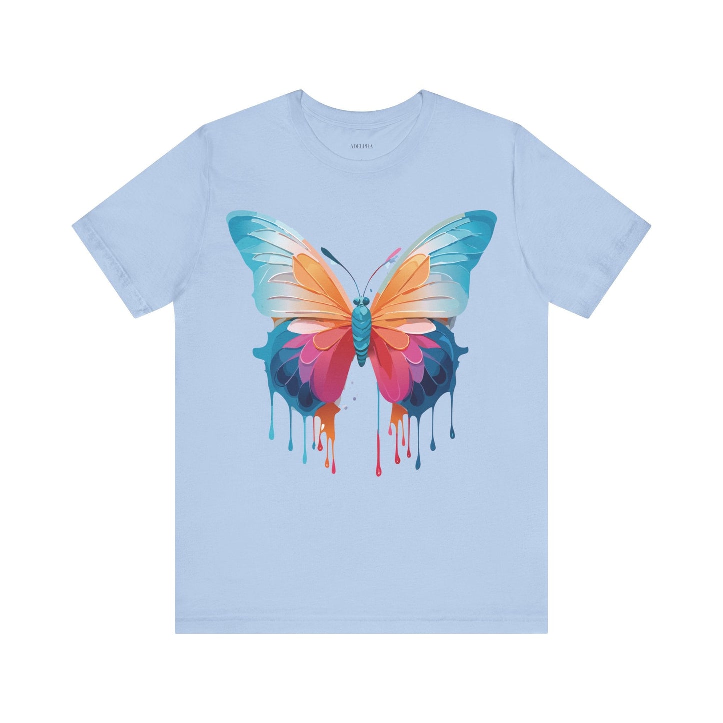 Butterfly Graphic T Shirt Unisex Adelpha Art Design Vintage Inspired Shirt