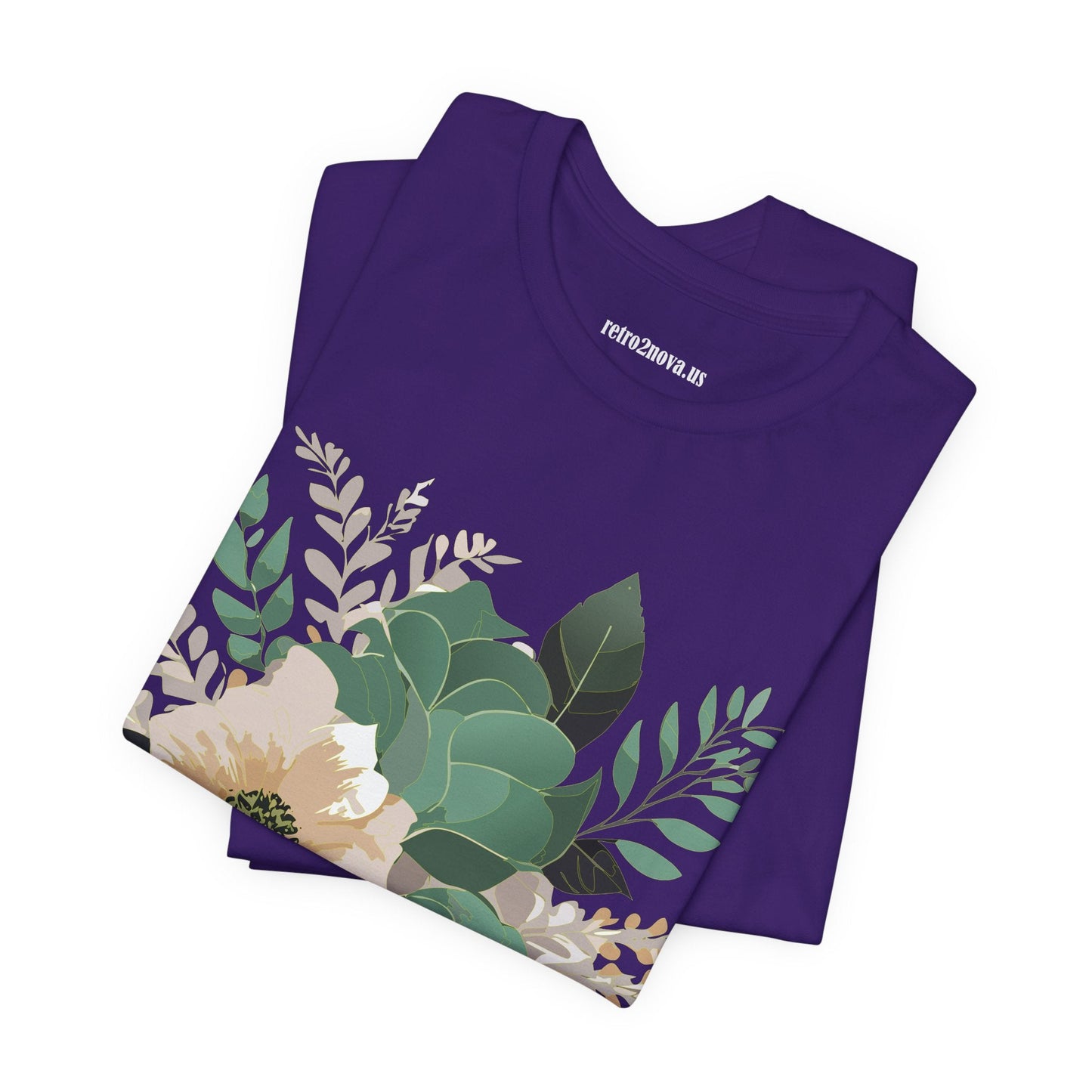 Flowers Shirt Floral Shirt Unisex Jersey Short Sleeve Tee From Flowers Collection Retro2Nova