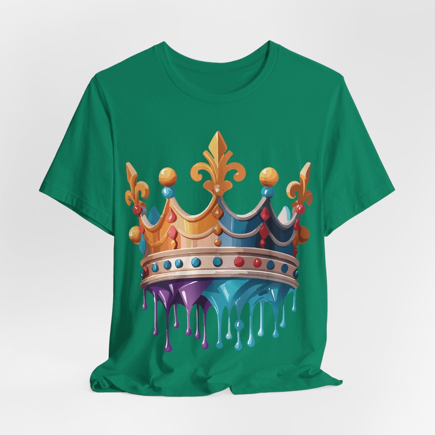Adelpha Crown Graphic Tee Unisex Vintage Inspired Art Design Short Sleeve Shirt