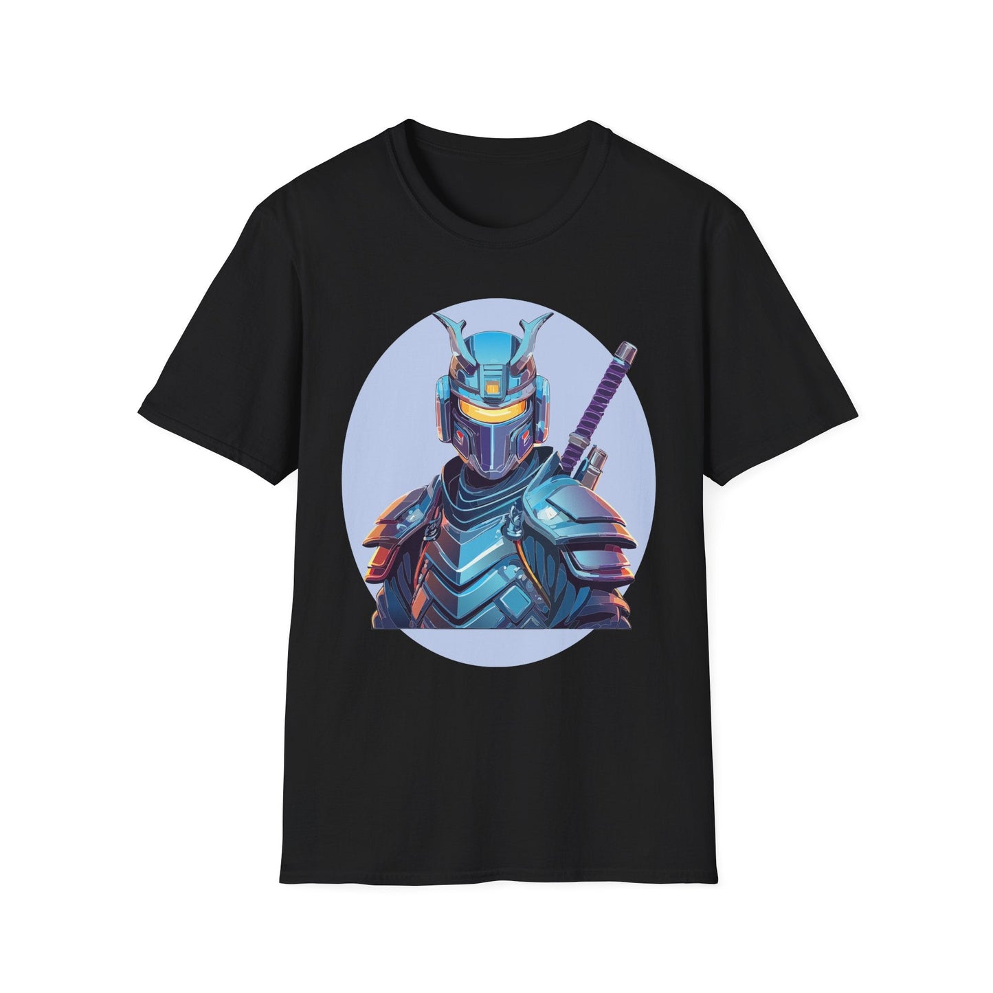 Samurai Shirt Unisex Softstyle Tee 64000 Gildan 100 Percent Ring Spun Cotton Comfort Fit