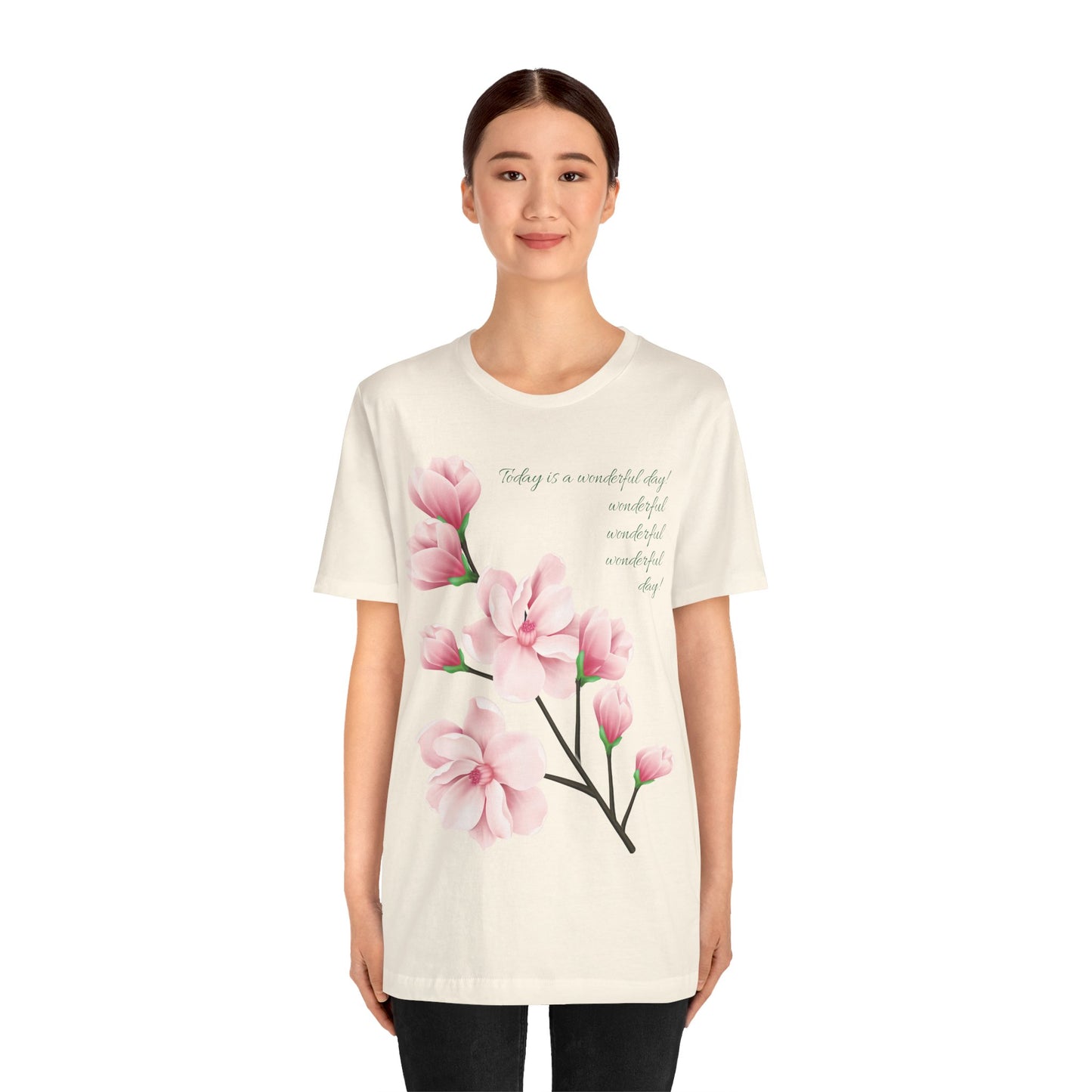 Tee-shirt en coton à imprimés floraux