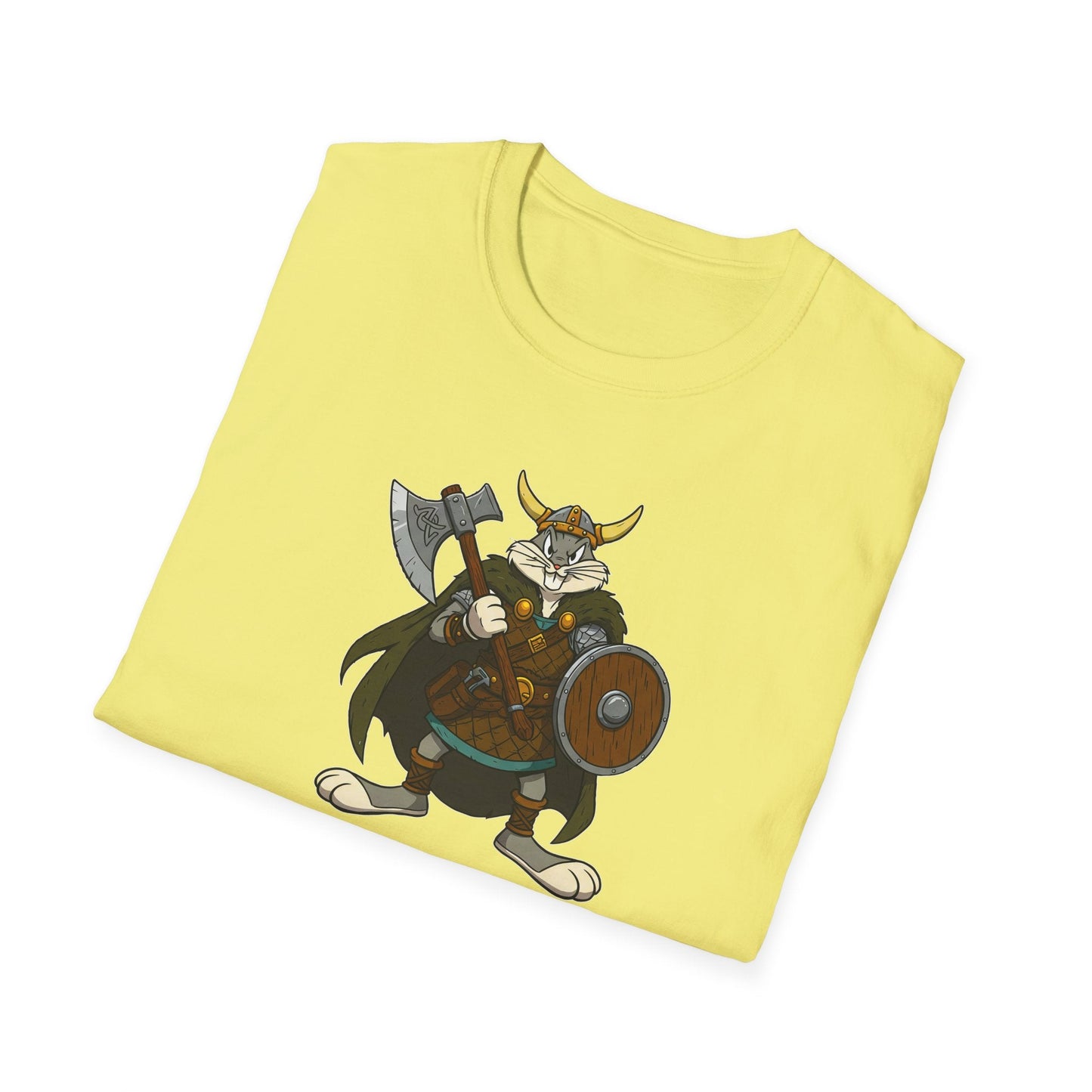 Bugs Bunny T Shirt Cartoon Design Unisex Graphic Tee Gildan Softstyle 64000 Animation Artwork