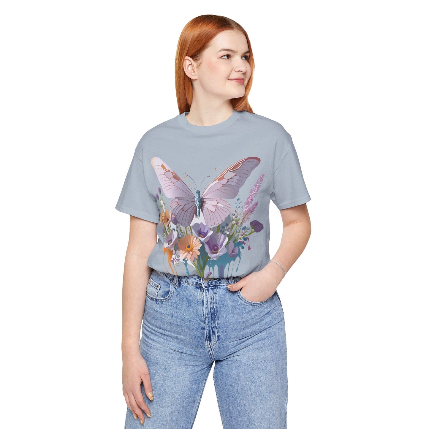 Butterfly Graphic Tee Unisex Adelpha Vintage Inspired Jersey