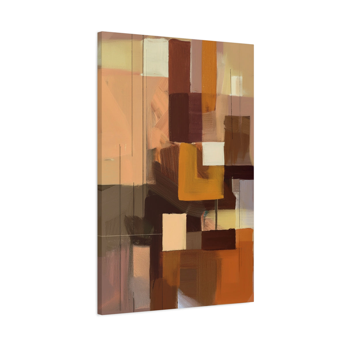 Abstract Geometric Painting Print Canvas 20x24,20x30,24x30 24x32,24x36,30x40 32x48,36x48,40x60 Pine-Wood Inner Frame ABS-49