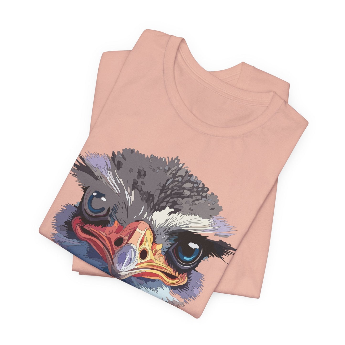 Unisex Animal Tee Shirt With Art Design Wild Animals Shirt Gildan Softstyle 64000