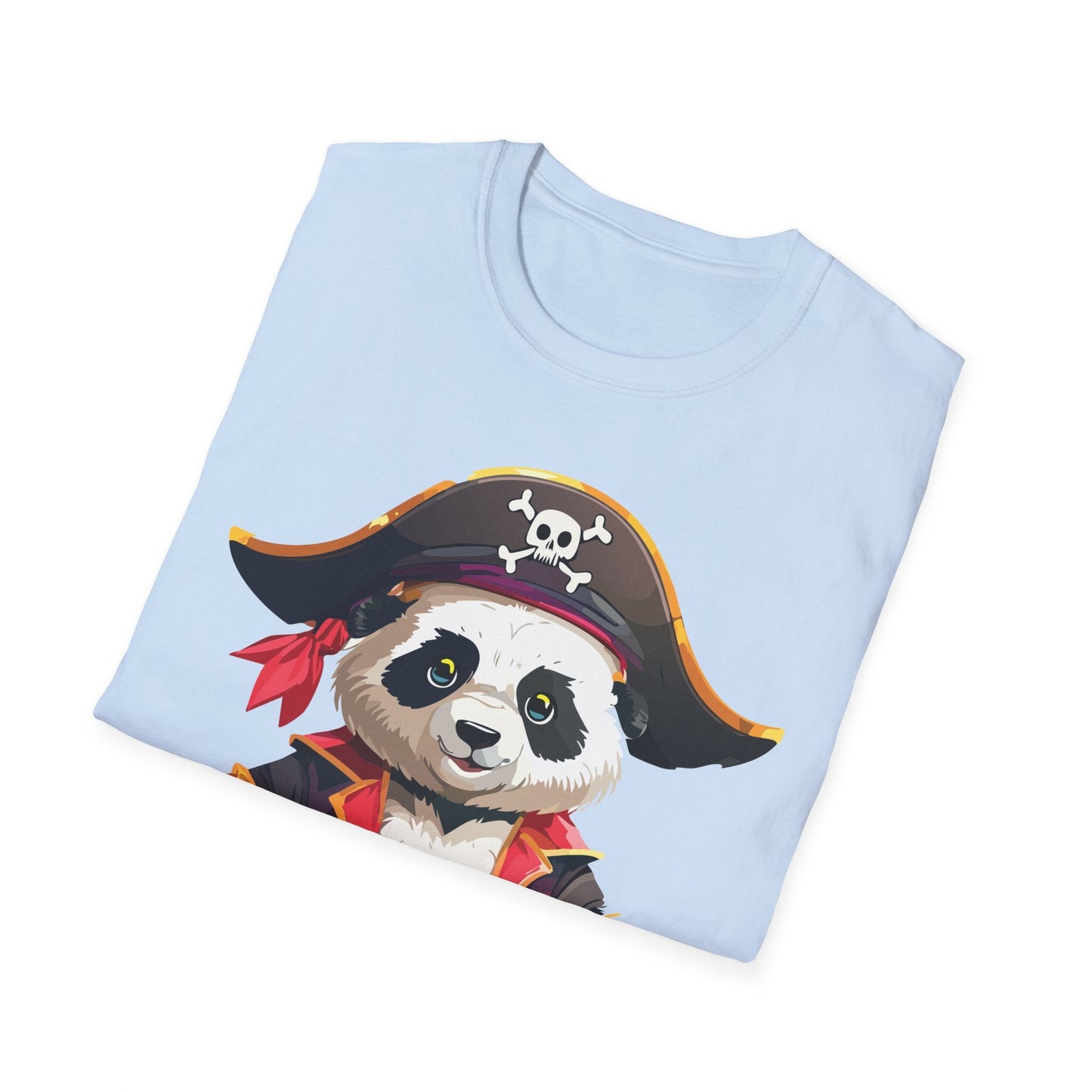 Panda Shirt Unisex Panda Tee Softstyle 64000 Gildan 100 Percent Cotton Animal Tee
