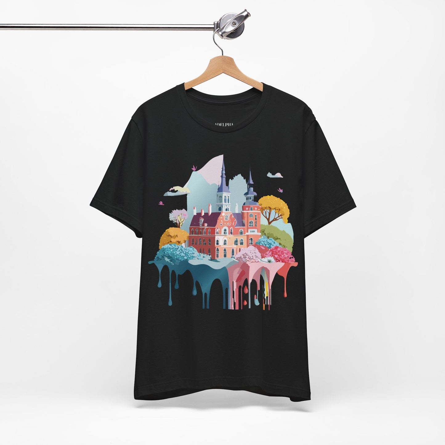Germany Tourist Shirt Graphic Tee Unisex Vintage Inspired Design Adelpha Short Sleeve