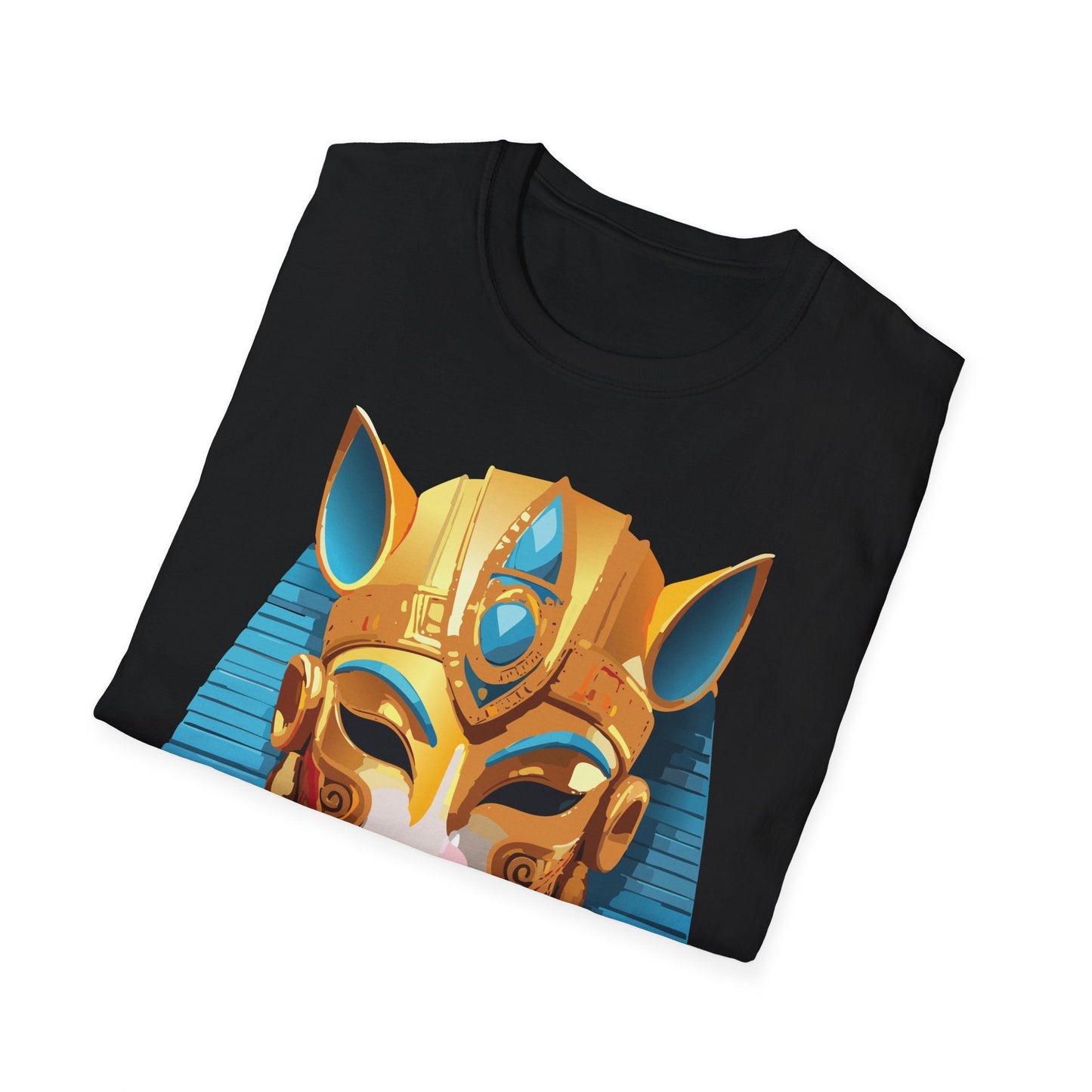 Mask Tee Shirt Unisex Gildan SoftStyle 64000 Cotton T Shirt Masquerade Design Art Graphic