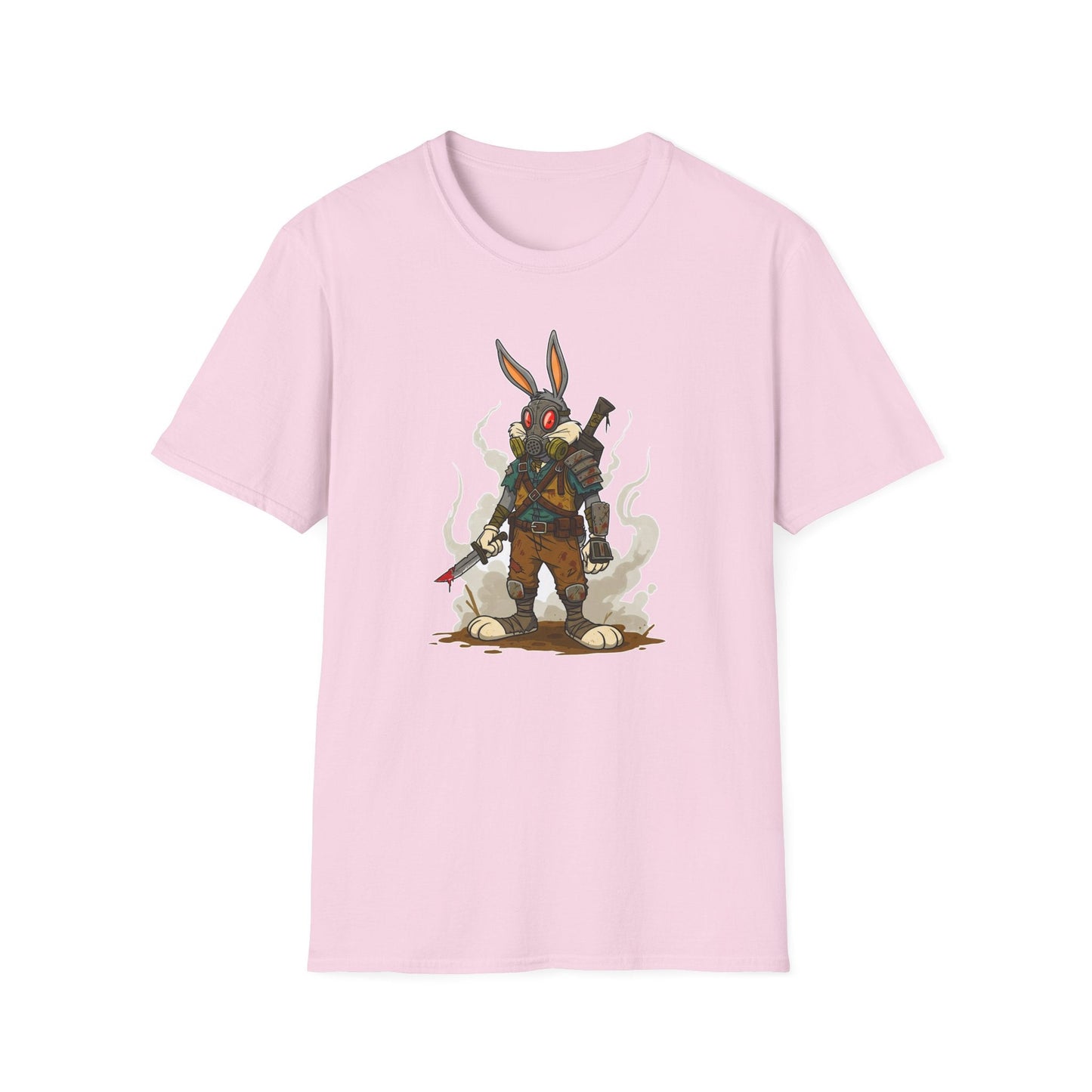 Bugs Bunny T Shirt Unisex Softstyle Cotton Tee With Cartoon Animation Design Artwork