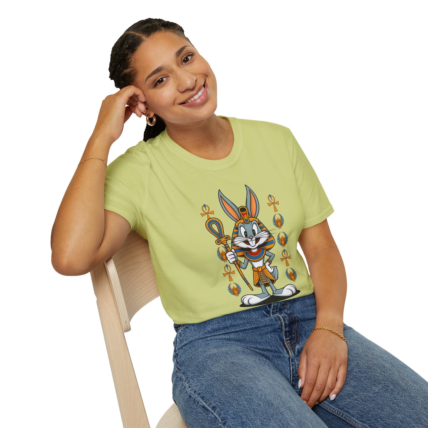 Bugs Bunny Shirt Unisex T Shirt Cartoon Tee Softstyle 100 Cotton Breathable Everyday Tee