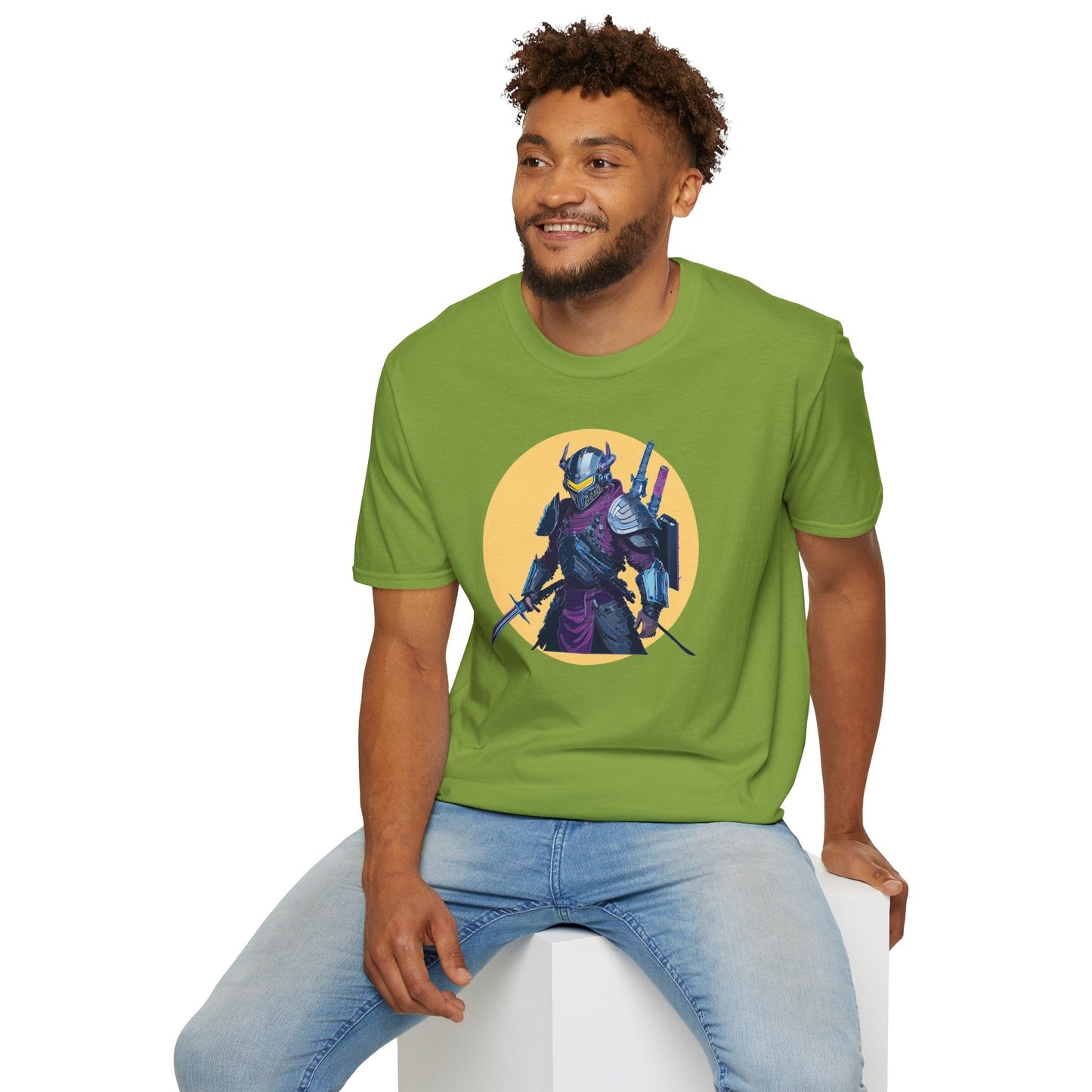Samurai Shirt Unisex T Shirt Softstyle Gildan 64000 Cotton Tee Breathable Comfortable