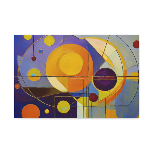 Abstract Oil Painting Print Canvas 24x16 30x20 36x24 48x32 60x40 Bright Latex Inks Horizontal Pine-Wood Inner Frame ABH-19
