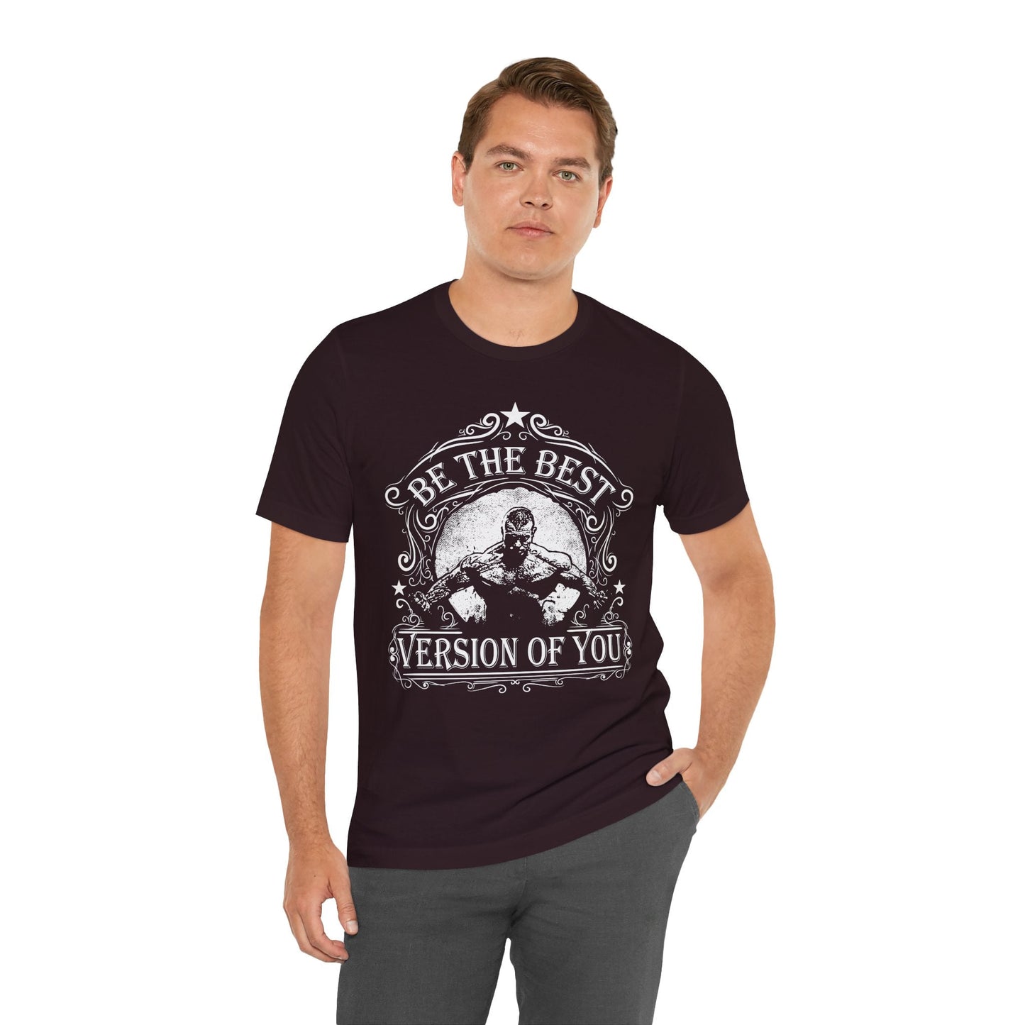 Be The Best Version Of You T-Shirt Motivational Fitness Tee