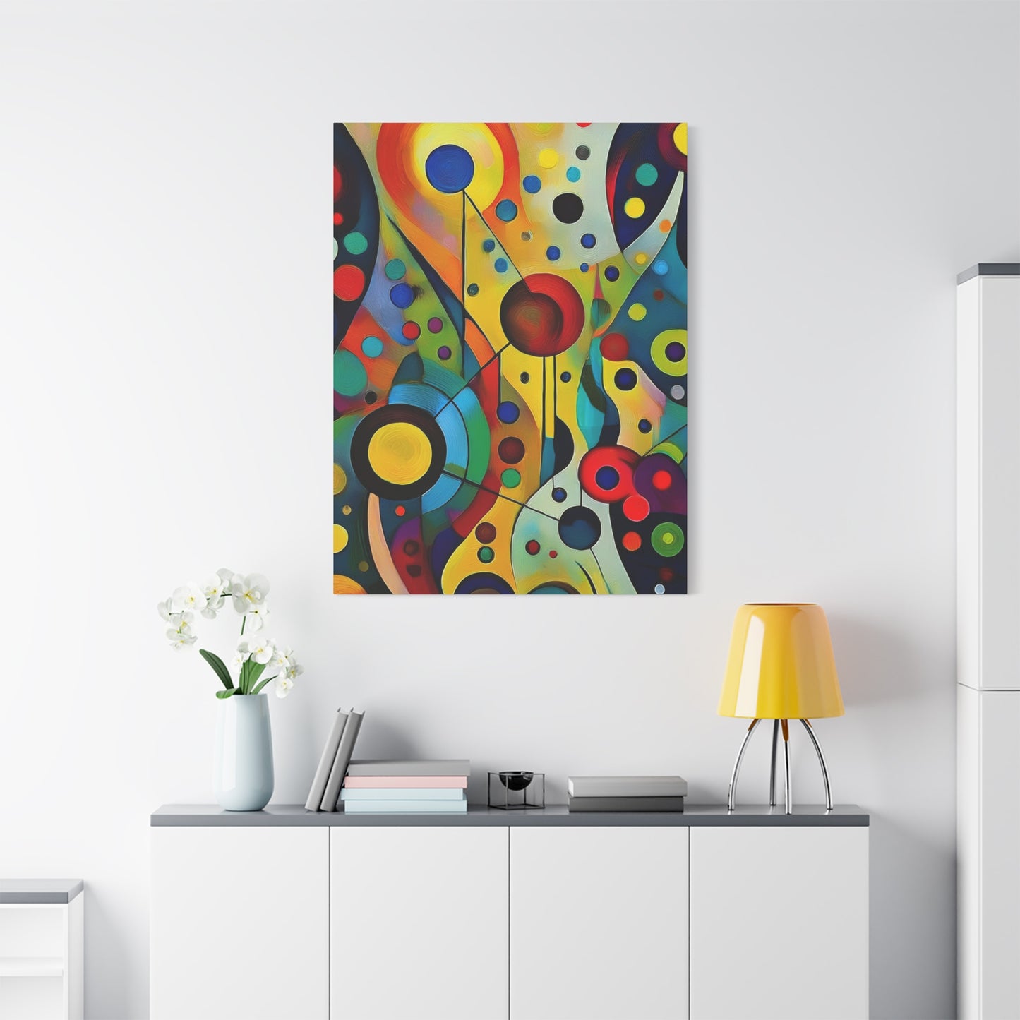 Abstract Oil Painting Print Canvas 20x24,20x30,24x30 24x32,24x36,30x40 32x48,36x48,40x60 Pine-Wood Inner Frame ABS-126