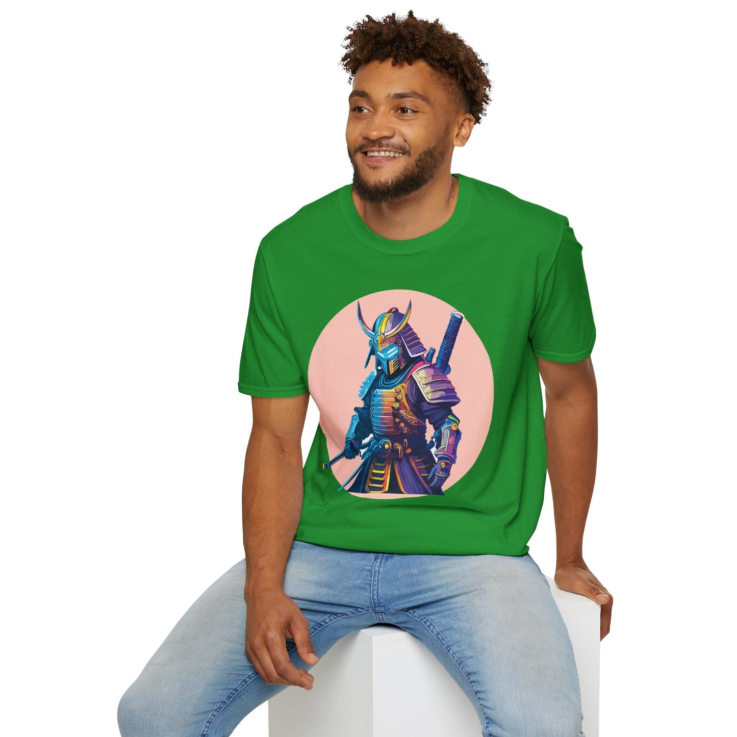Samurai Shirt Unisex Gildan Softstyle Cotton Tee For Everyday Comfort And Style All Day