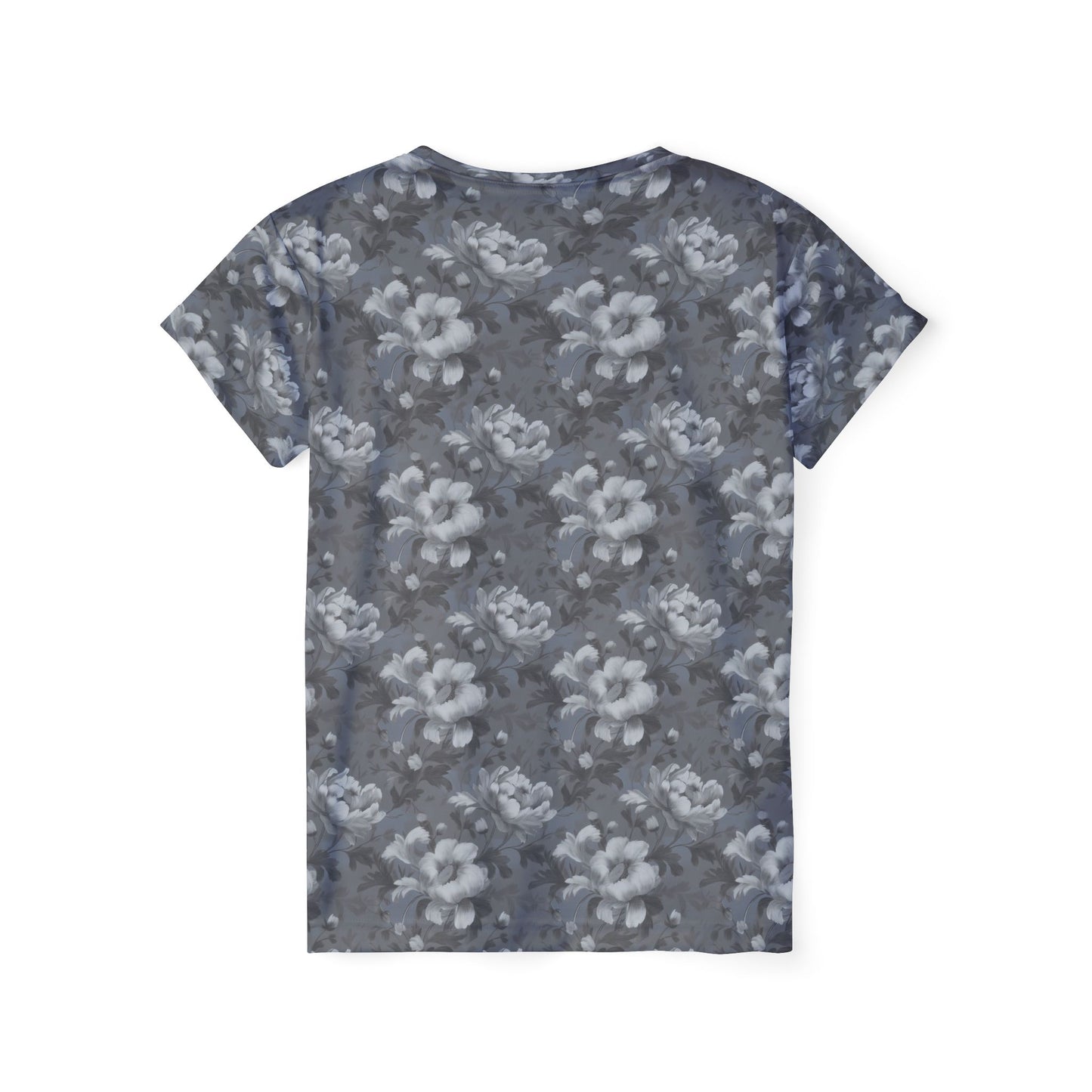 Women Poly T-Shirt with Floral Print