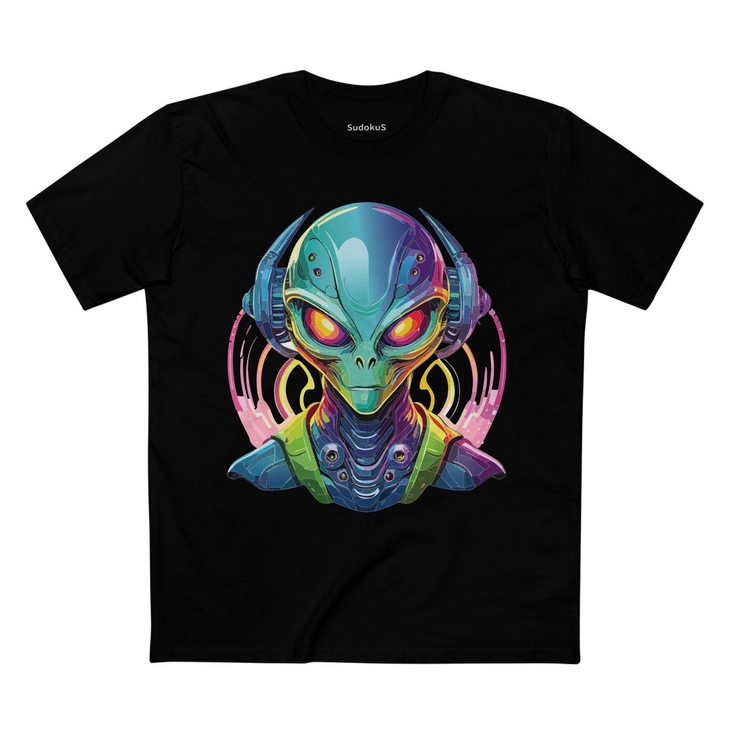 Aliens Graphic Unisex 100 Cotton Staple Tee 16
