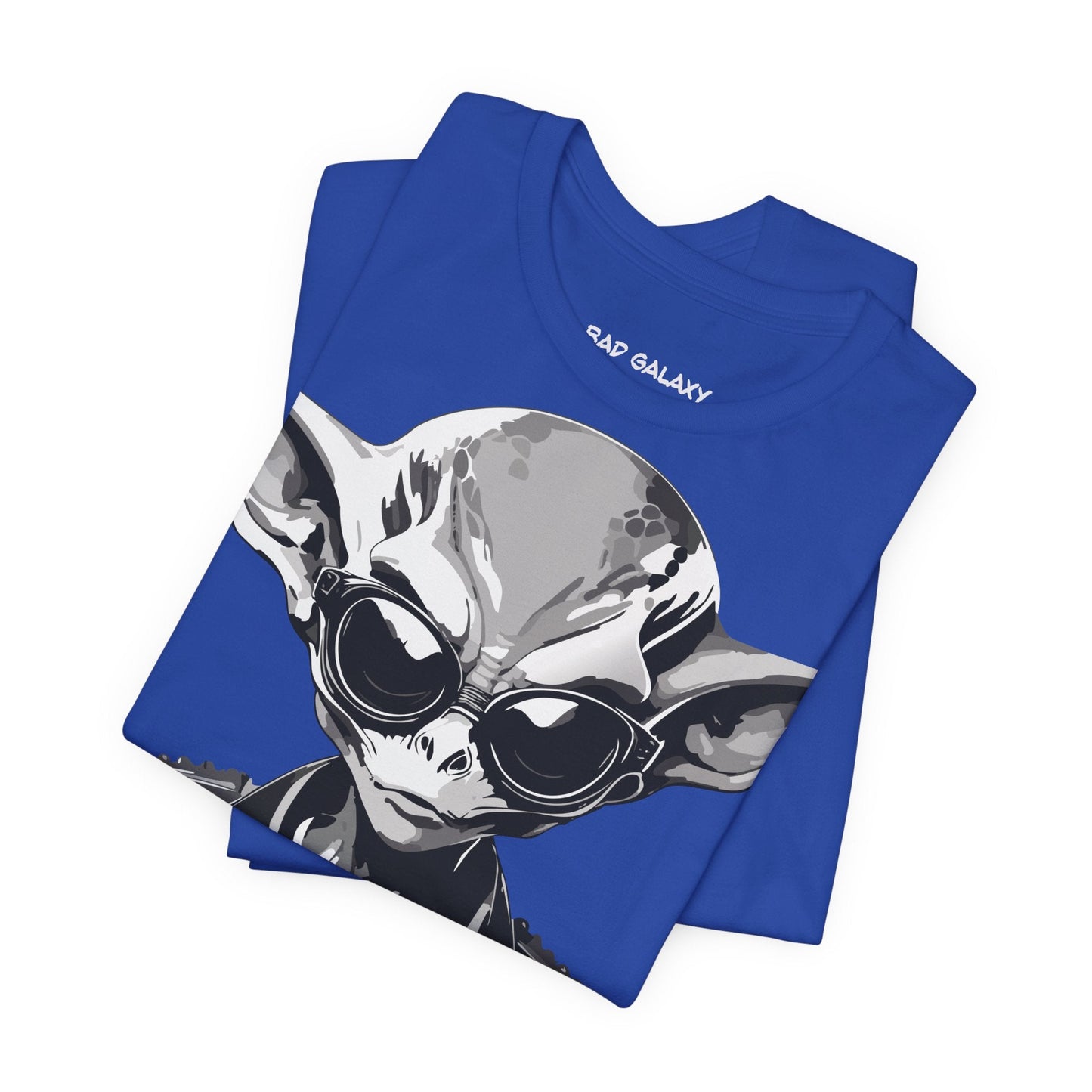 Tee Shirt With Alien From Bad Galaxy 100 Percent Cotton Made In USA Free Shipping
