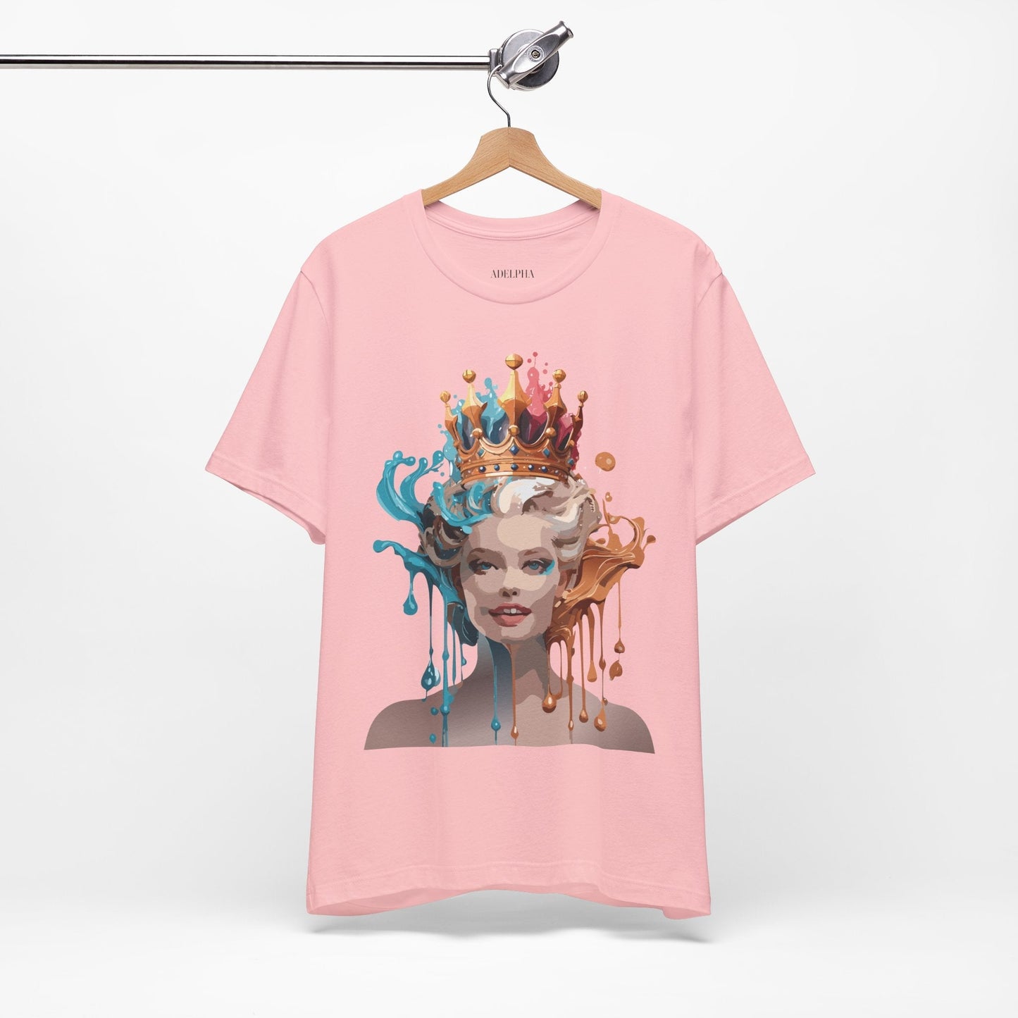 Queen Woman Portrait Graphic Unisex 100 Cotton Vintage Artwork Tee 28