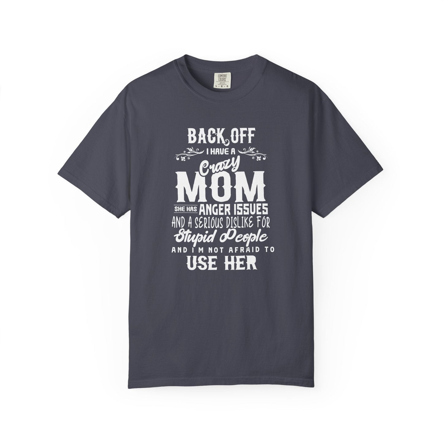 Mom T-shirt Mother's Day Mama Tee Unisex Comfort Colors Garment-Dyed Cotton h34