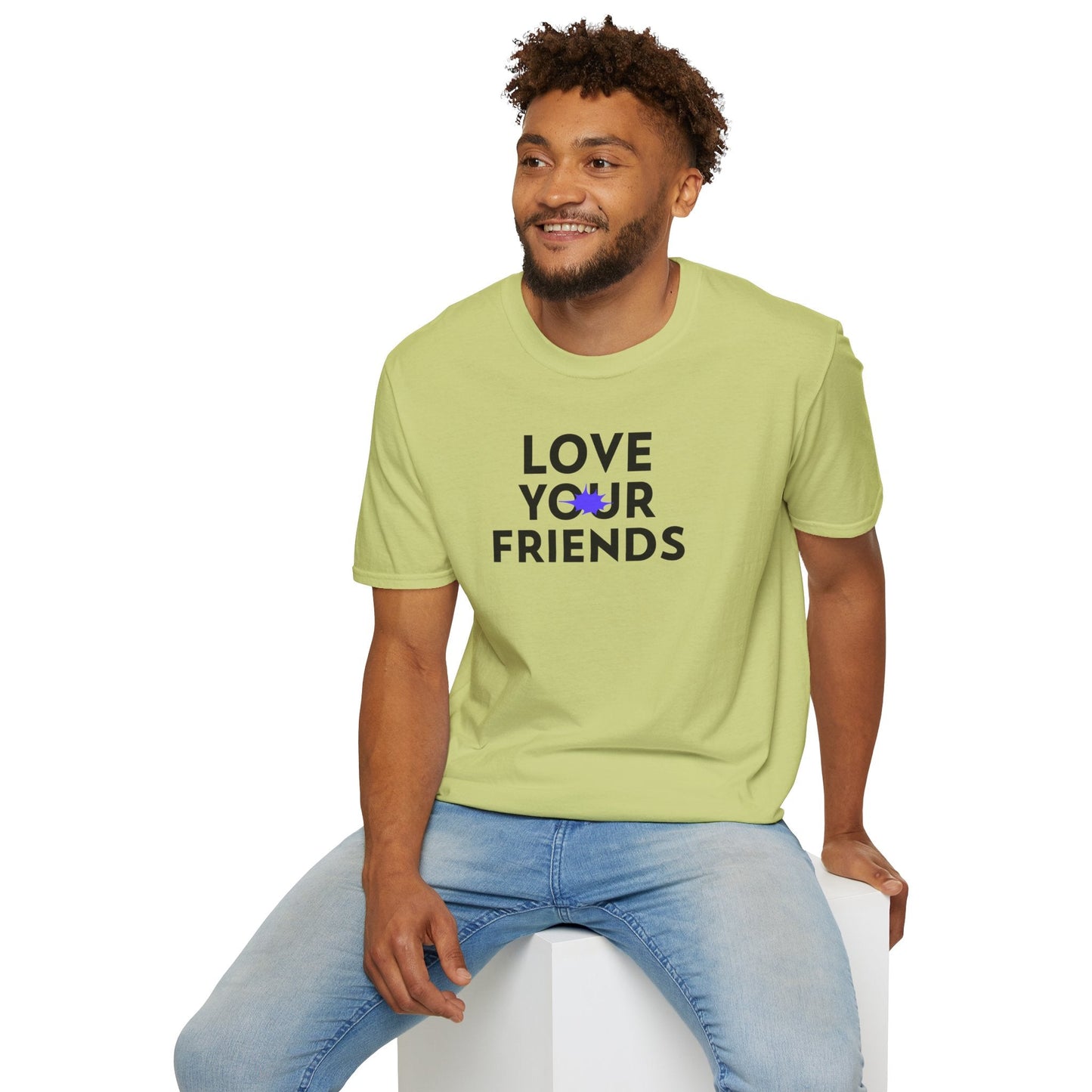 Positive Slogan T Shirts Unisex Gildan Softstyle 64000 Ring Spun Cotton Tee With Positive Quotes